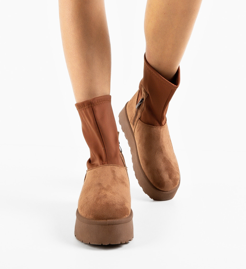 Cizme Blazia Camel | Confort și Căldură - imagine 2
