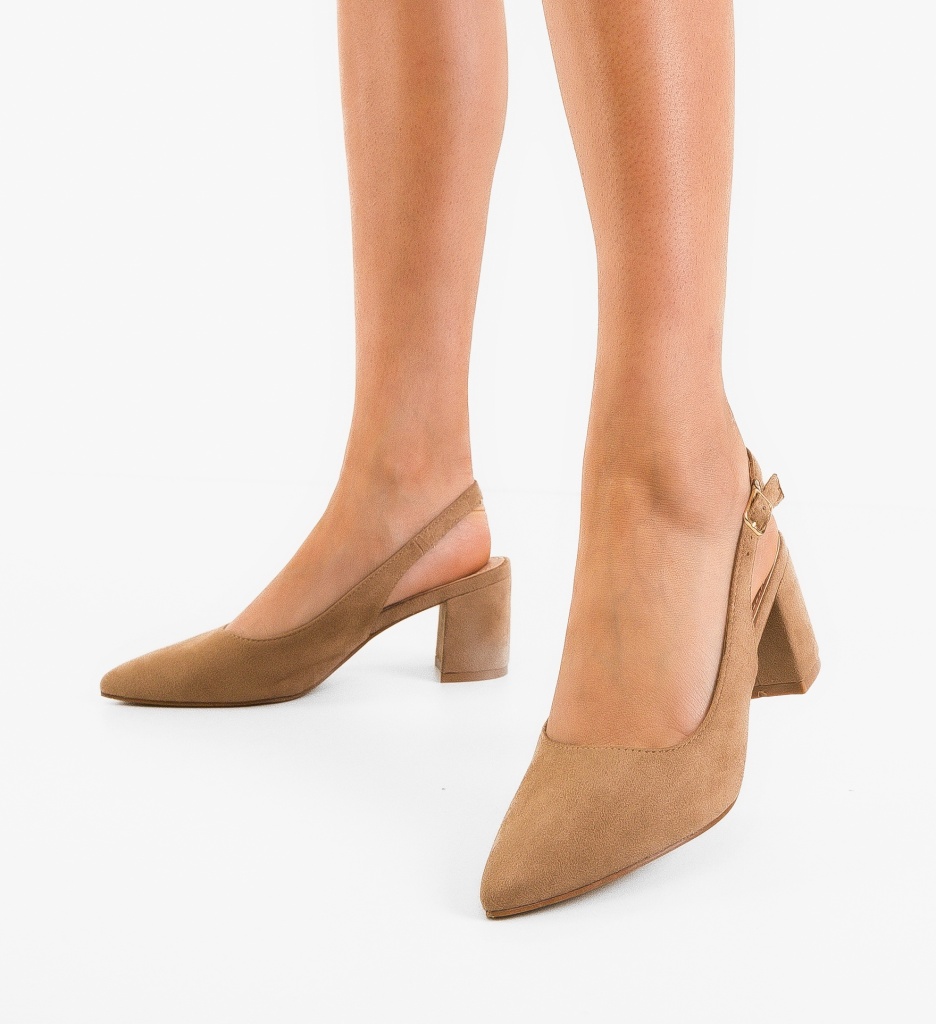 Pantofi Gally Khaki - Eleganță și Stil - imagine 2