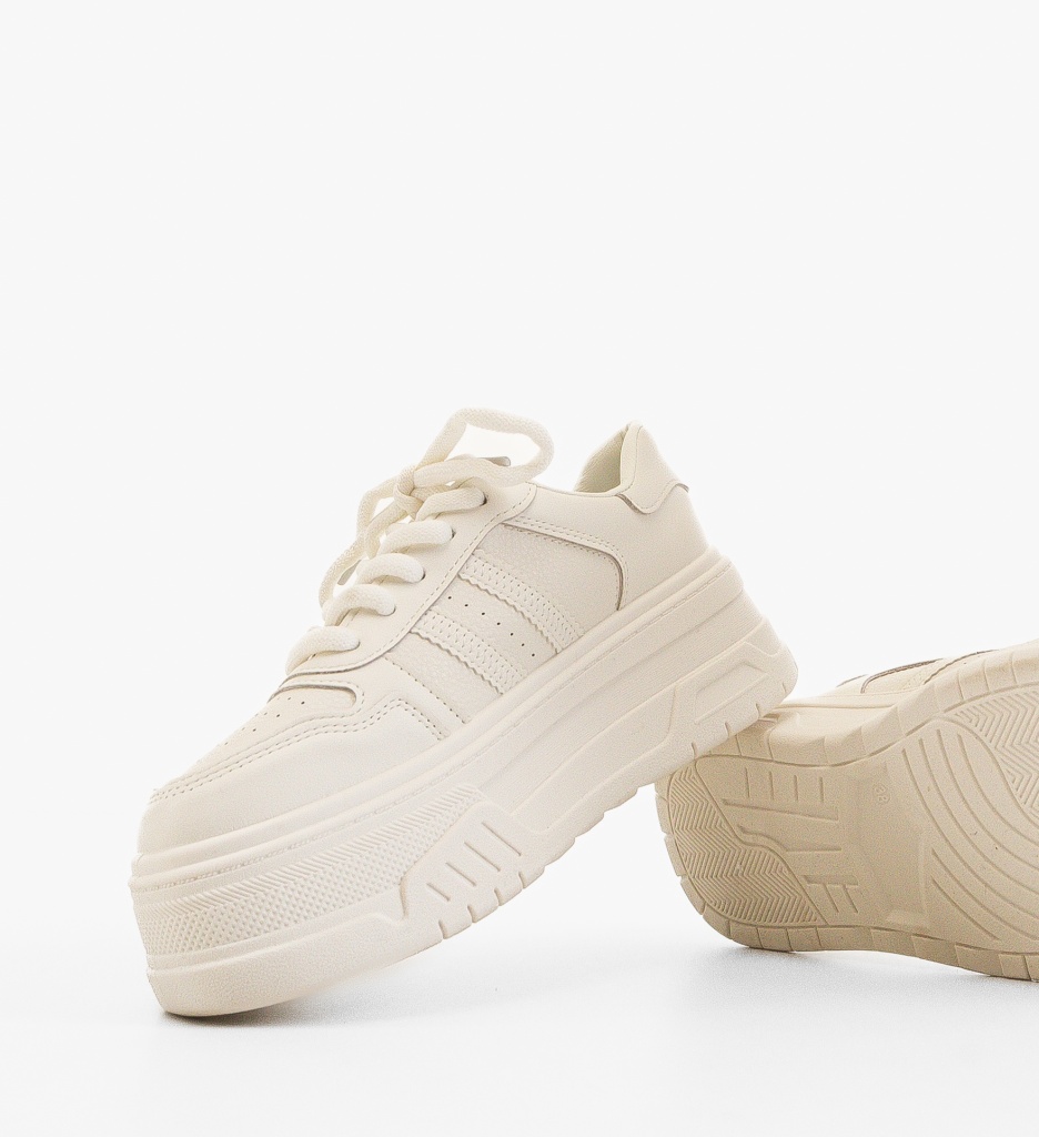 Sneakers Dama Dyda Albi | Confort și Stil - imagine 6