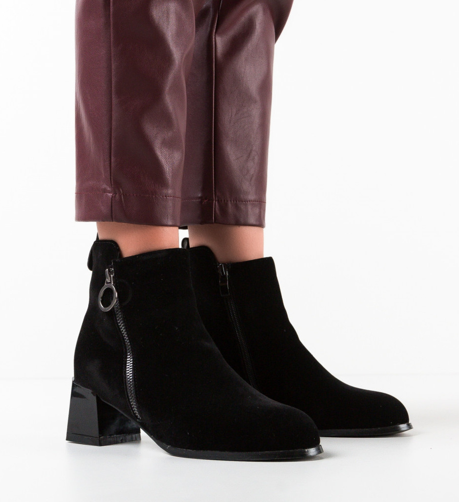 Botine Henrietta Negre | Eleganta pentru Orice Ocazie - imagine 2