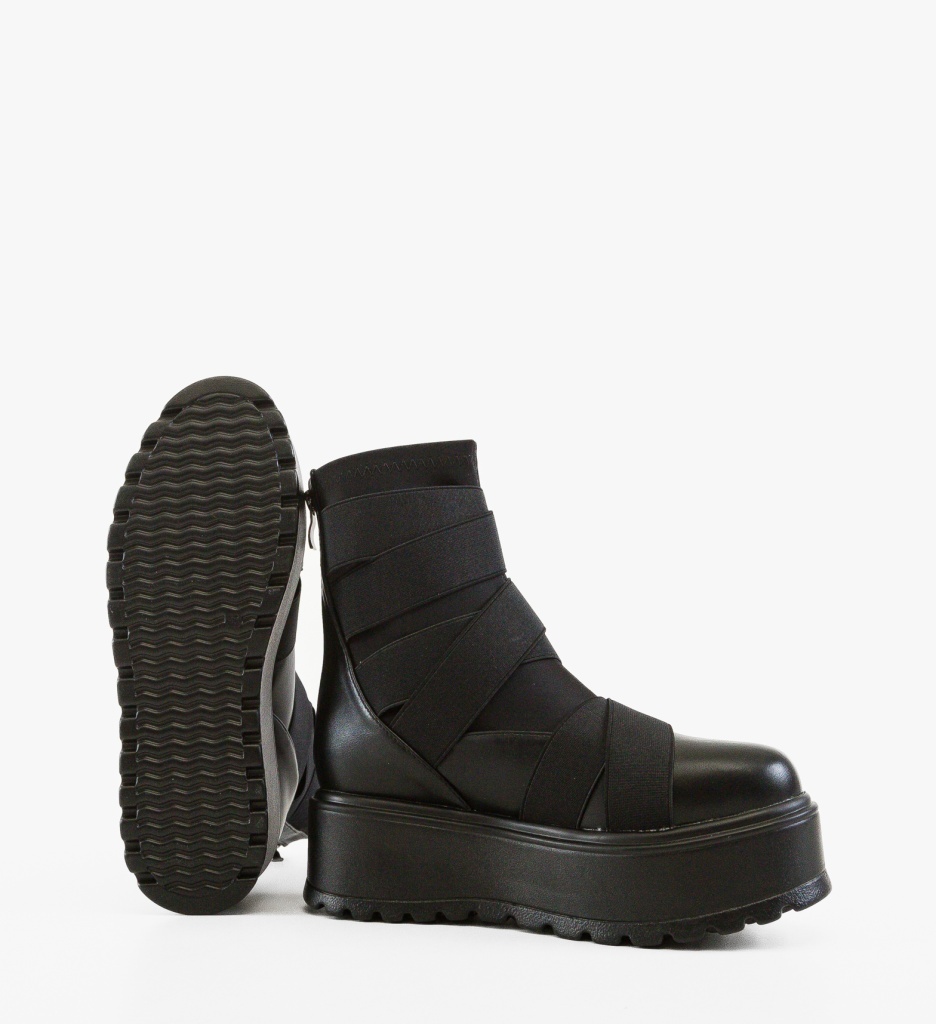 Ghete Dama Genio Negre | Eleganță și Confort - imagine 5