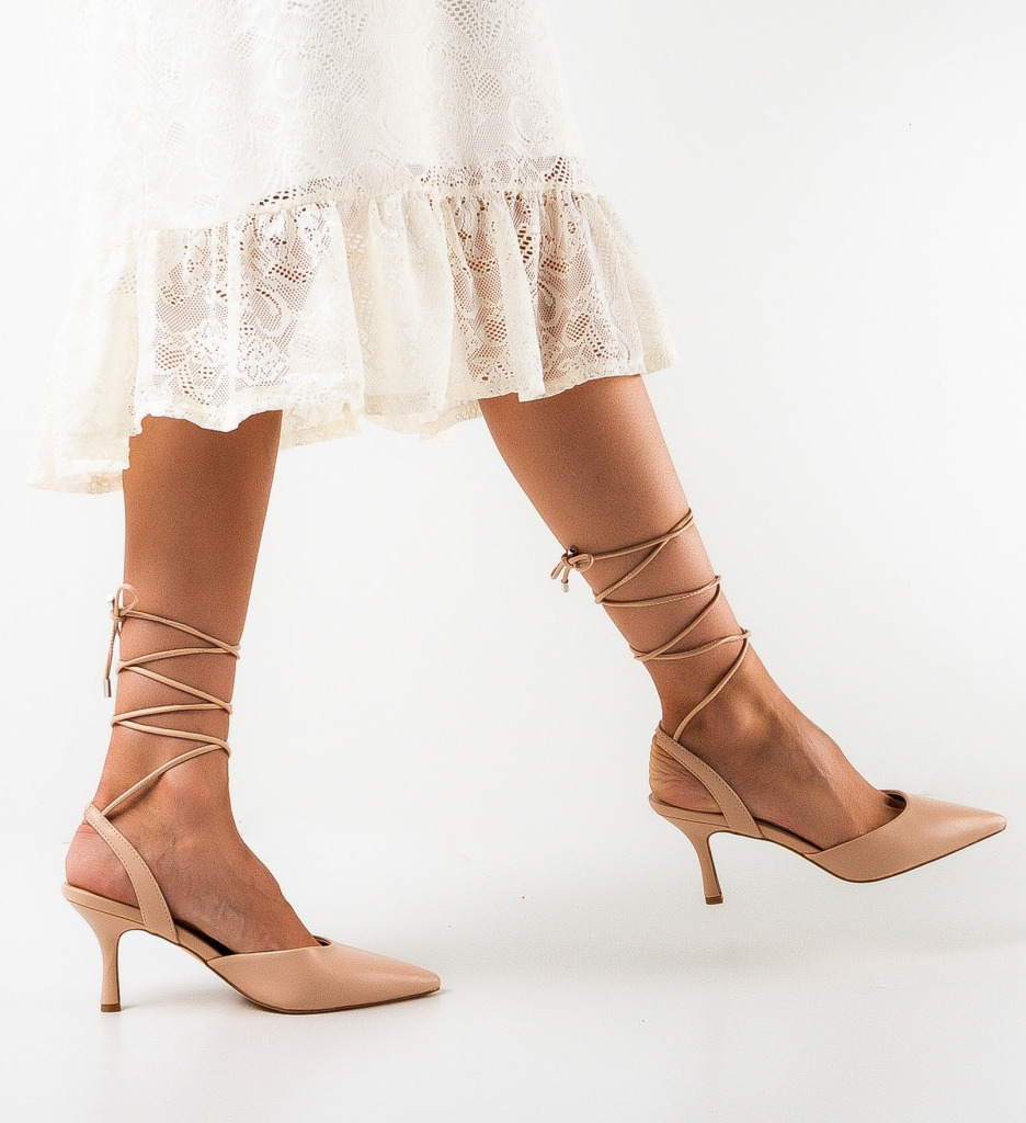 Pantofi Sanford Nude Eleganți și Versatili - imagine 3