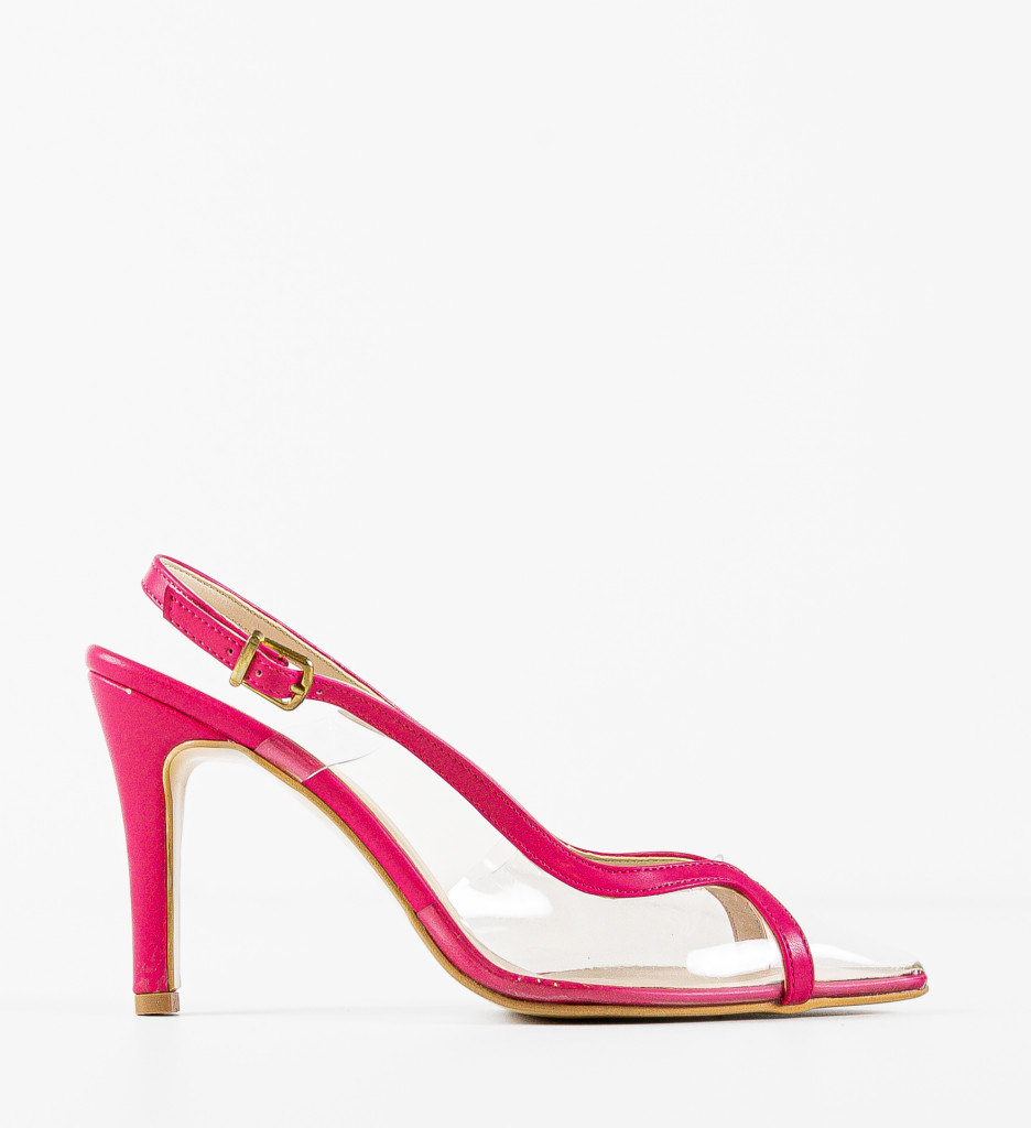 Pantofi Dama Toc Barney Fuchsia - Eleganță și Stil - imagine 8