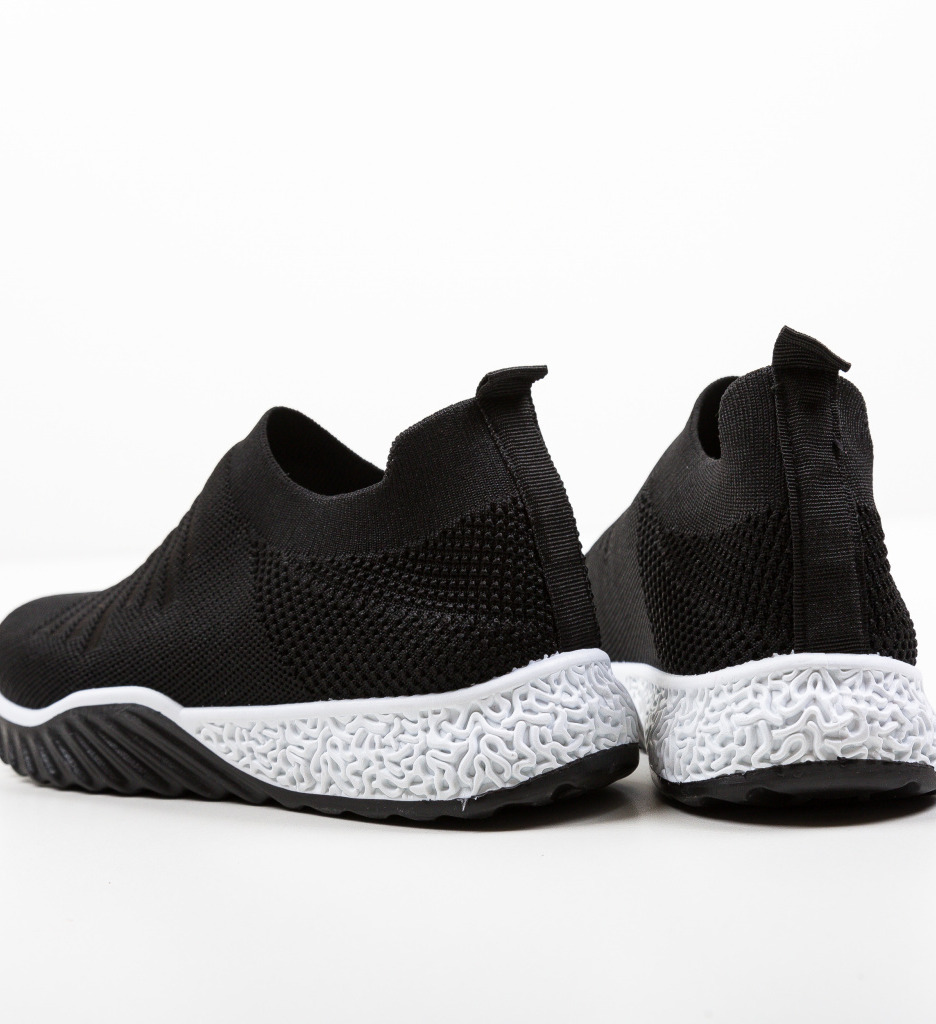 Pantofi Sport Cairon Negri - Confort & Stil - imagine 6