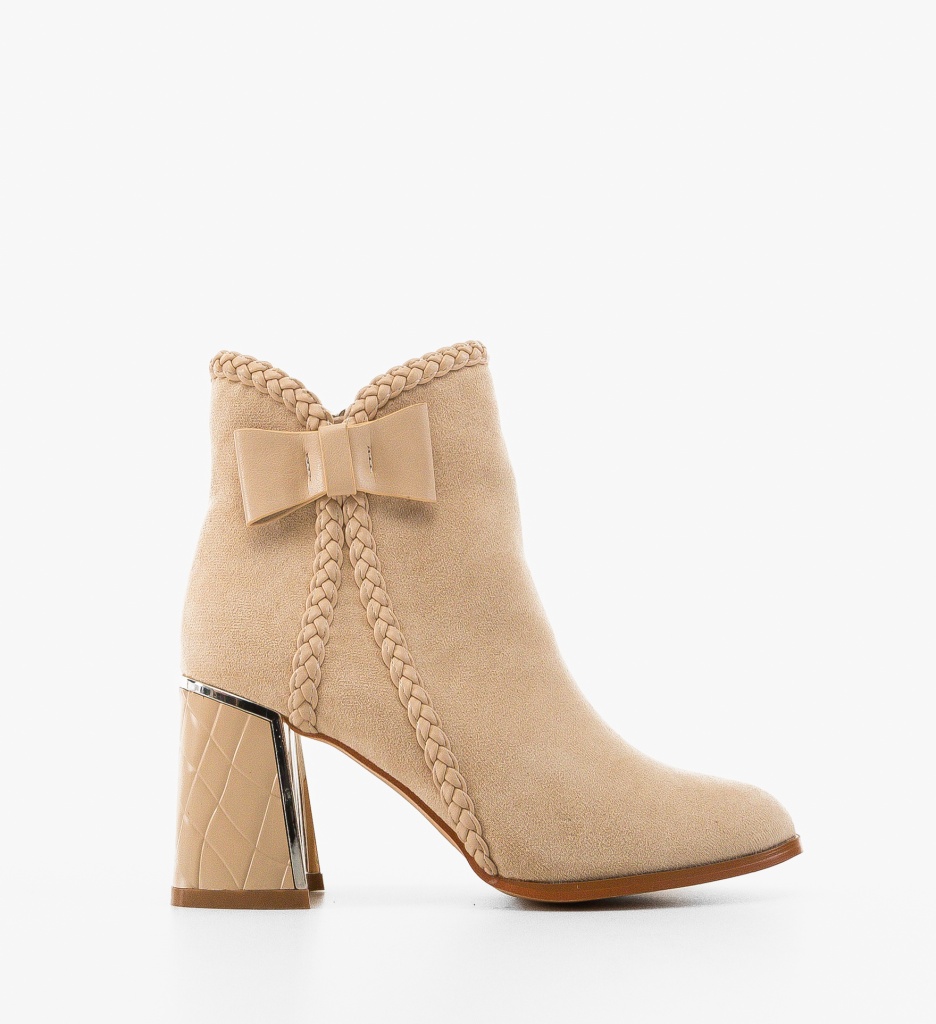Botine Dama Baian Bej | Eleganță și Stil - imagine 6