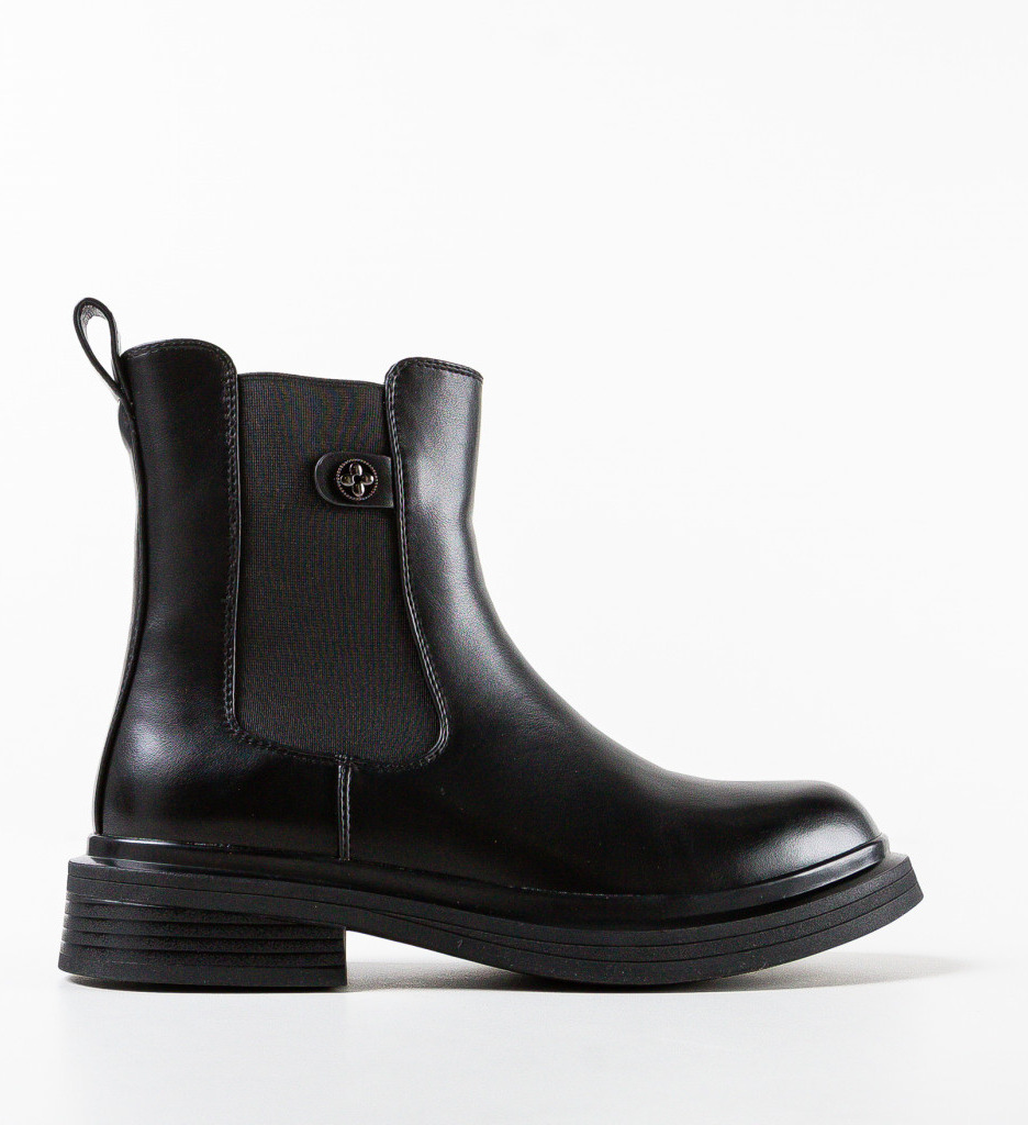 Ghete Dama Acacia Negre - Eleganță și Confort - imagine 4
