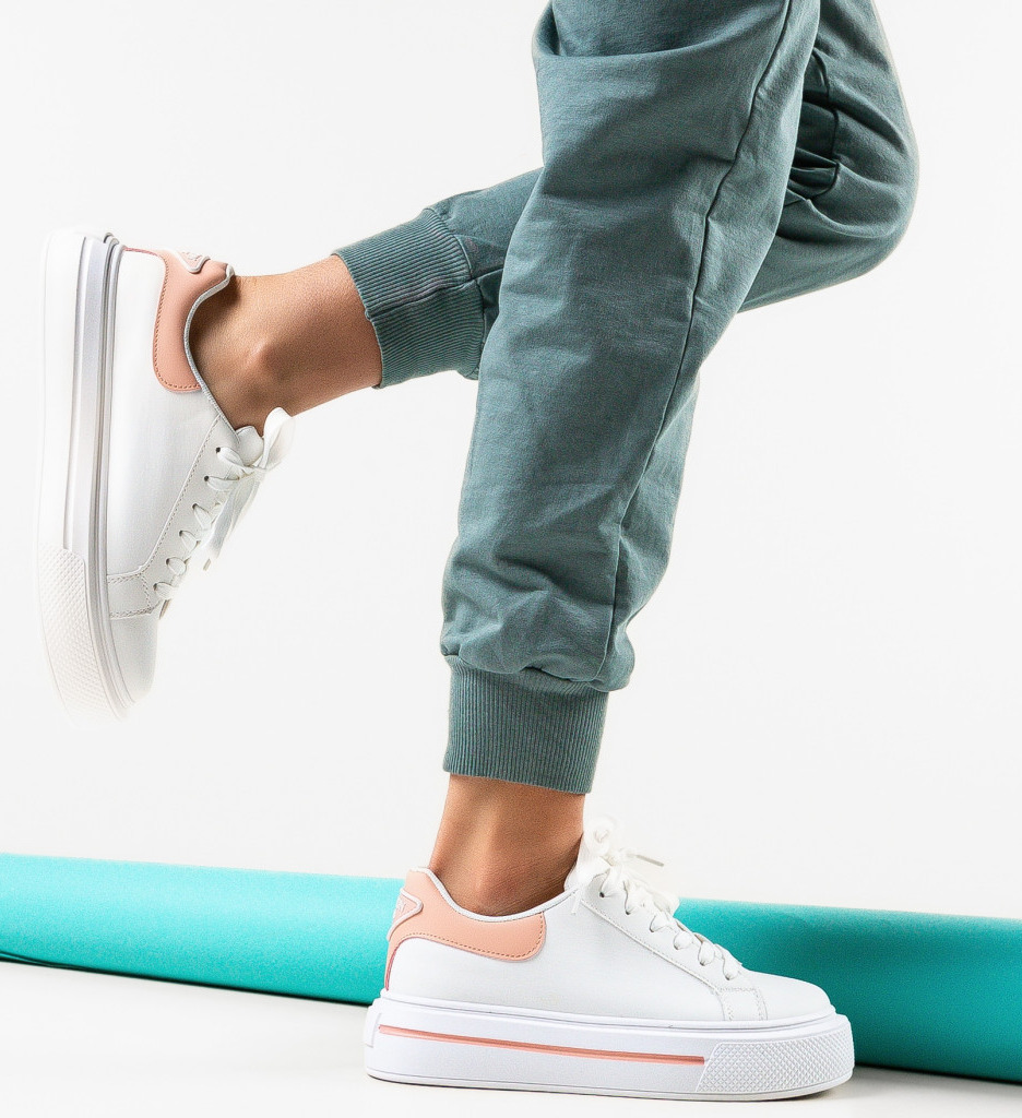 Sneakers Dama Rivers Roz - Confort și Stil