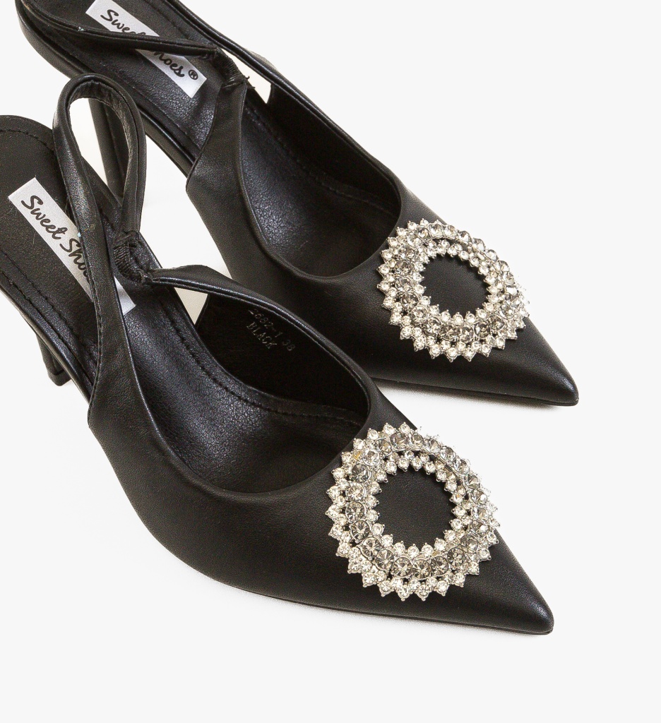 Pantofi Monic Negri | Eleganță la Fiecare Pas