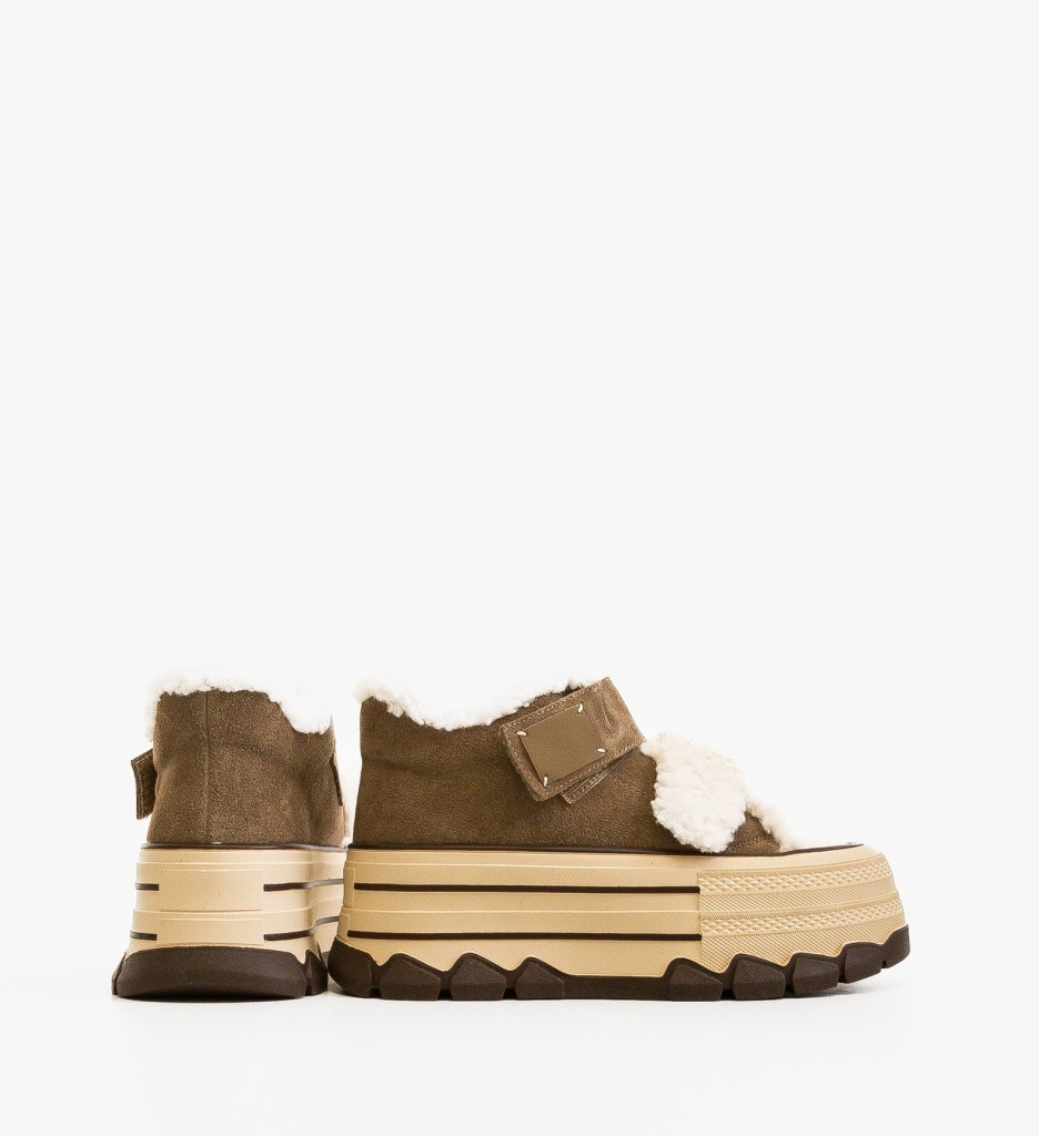 Sneakers Ojuh Khaki Dama - Confort și Stil Urban - imagine 4