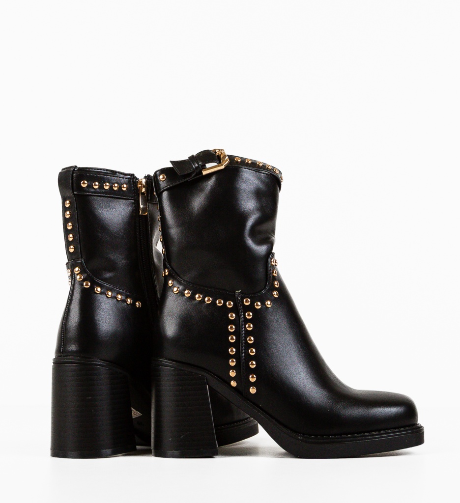 Botine Dama Jade Negre - Eleganță și Stil - imagine 6