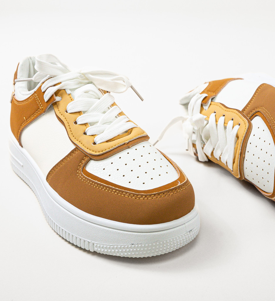 Pantofi Sport Arcelia Camel 2 - Confort și Stil - imagine 6