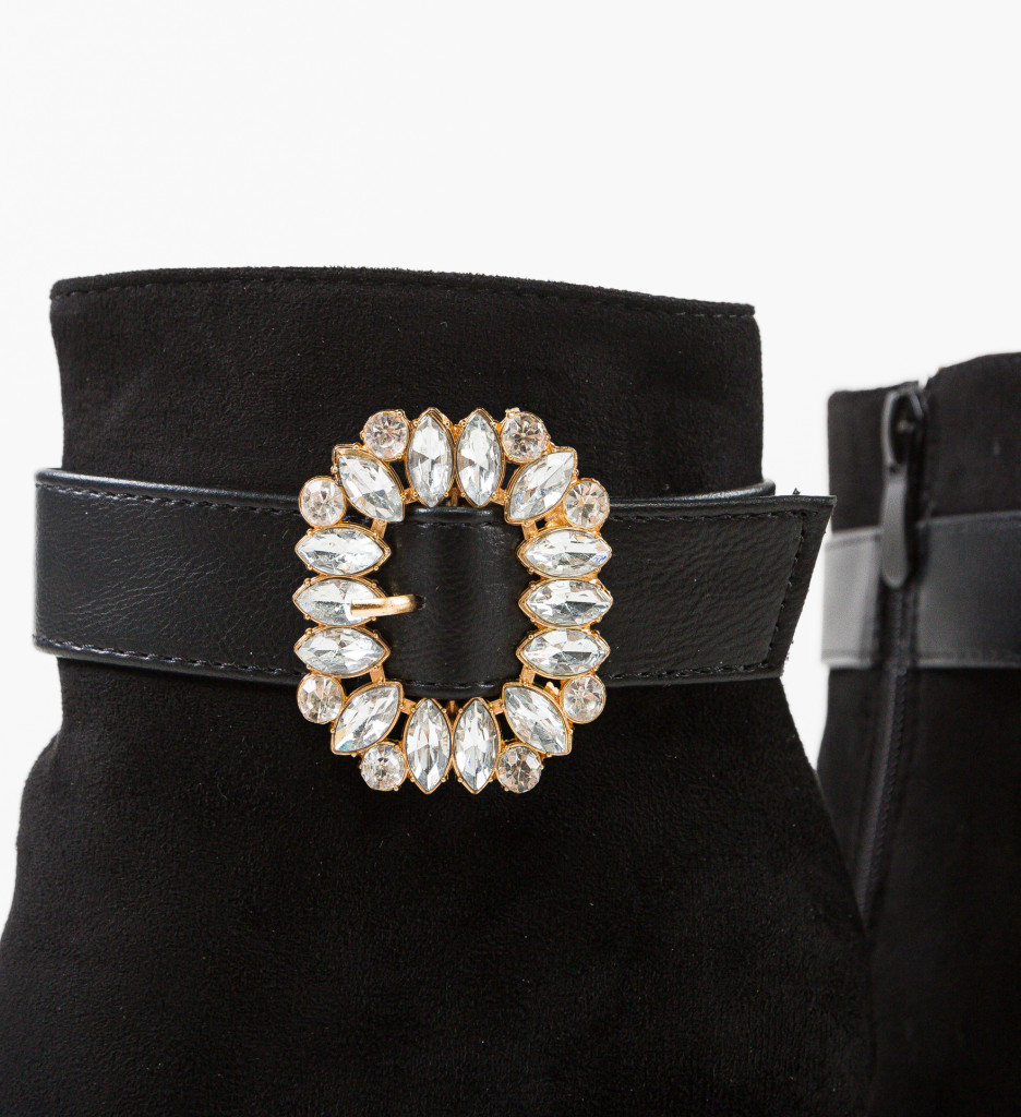 Botine Dama Hayn Negre - Stil și Confort - imagine 7