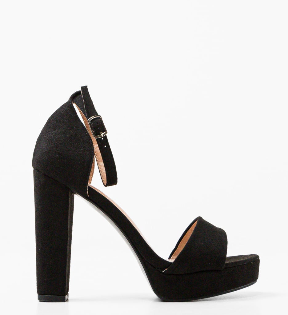 Sandale dama Merfok Negre | Elegant - imagine 6