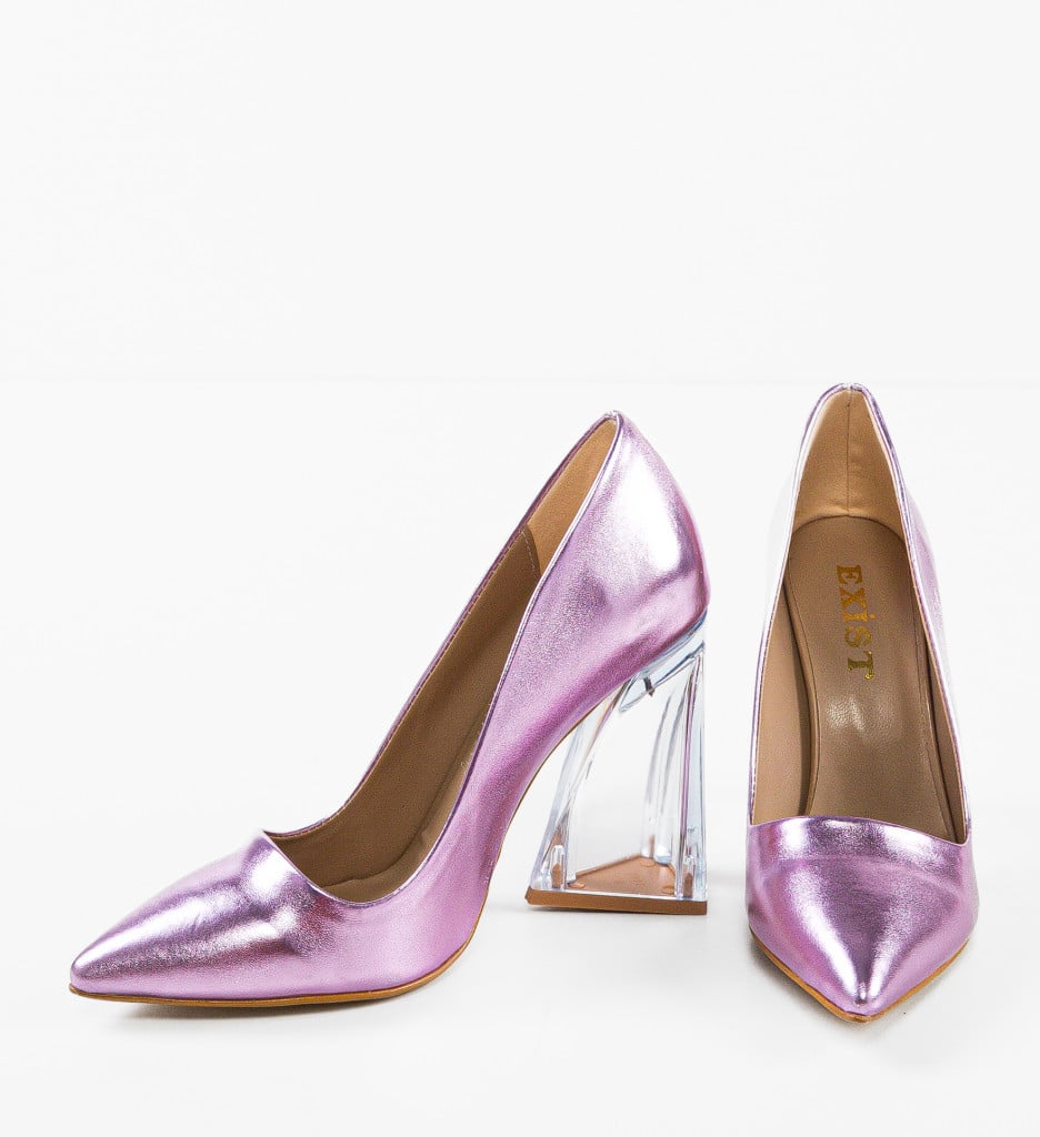 Pantofi cu Toc Dyapa Roz - Eleganță și Stil - imagine 16