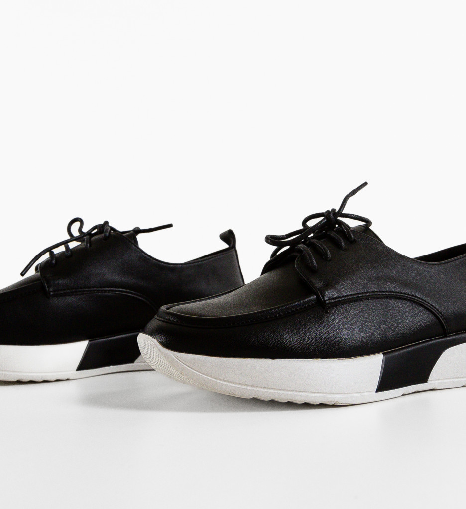 Pantofi Casual Rhine Negre - Confort și Stil - imagine 8