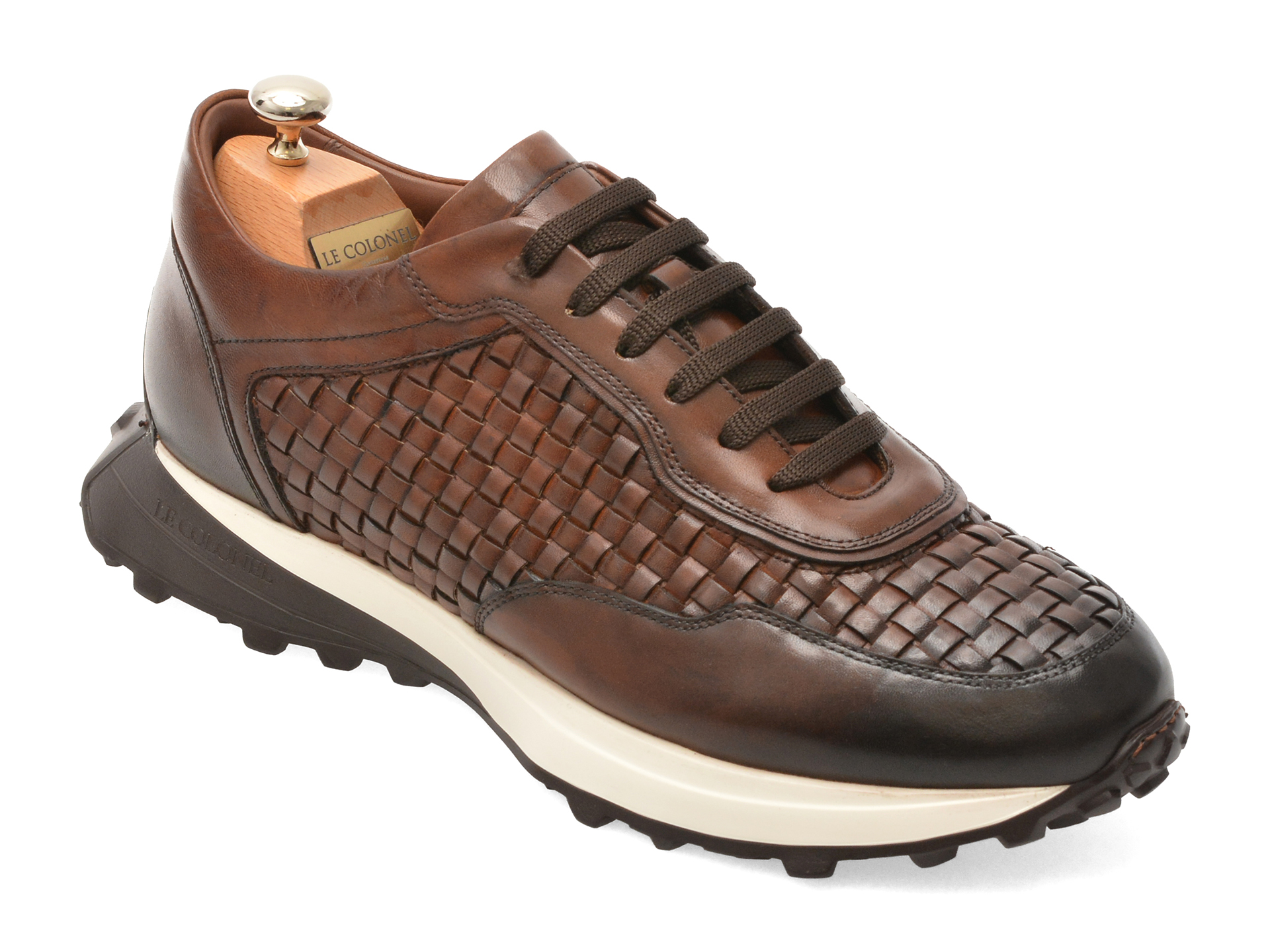 Pantofi Sport Le Colonel Maro din Piele Naturală