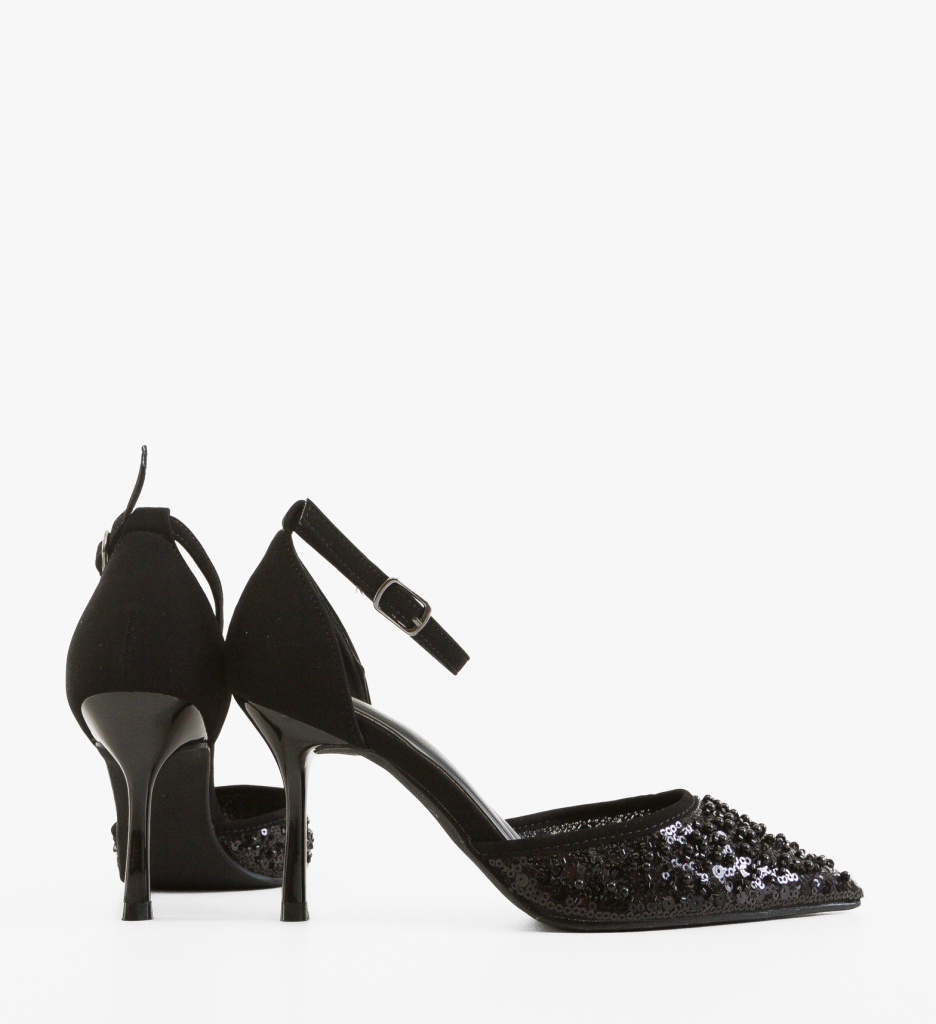 Pantofi Dama Egaro Negri Eleganți și Confortabili - imagine 4