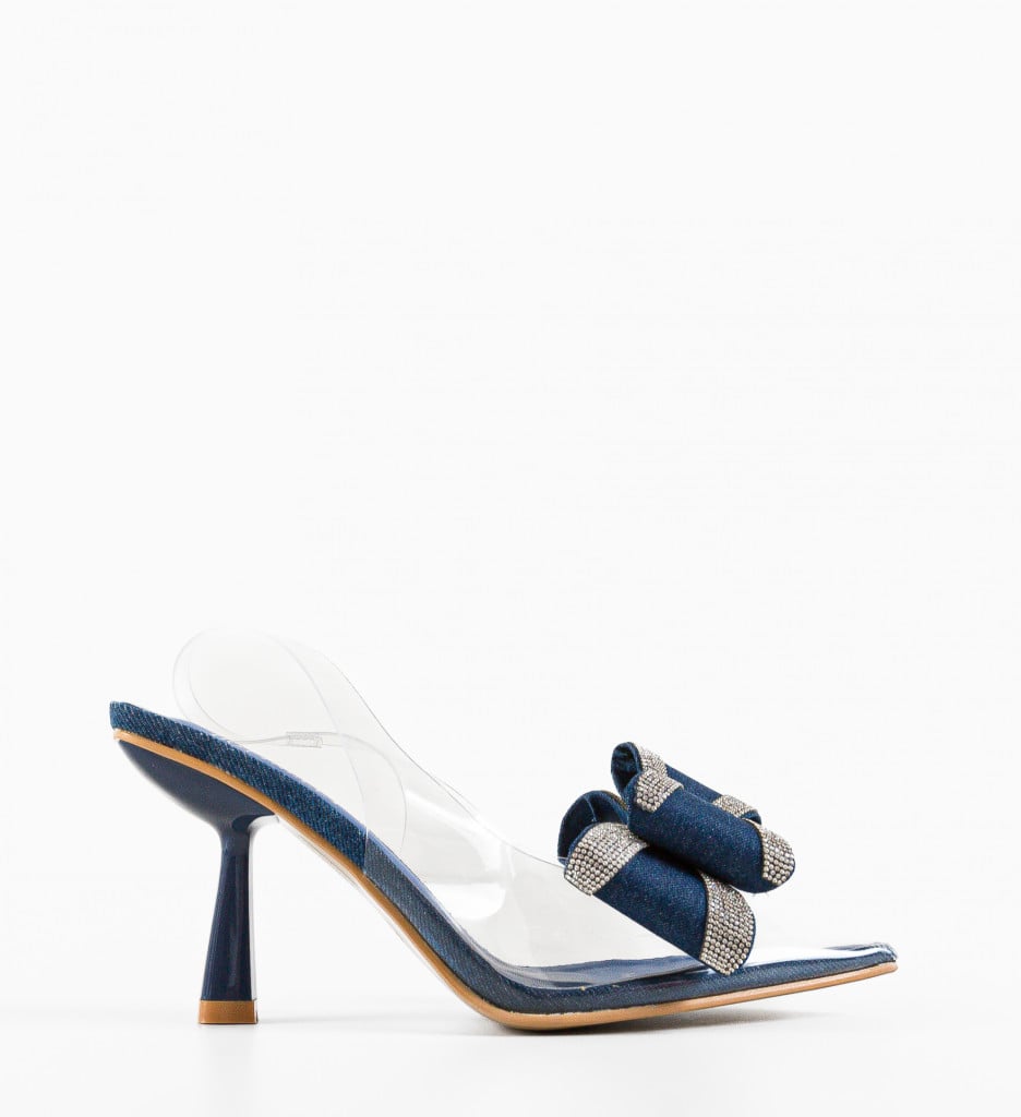 Pantofi cu Toc Albastri - Eleganță și Confort - imagine 6