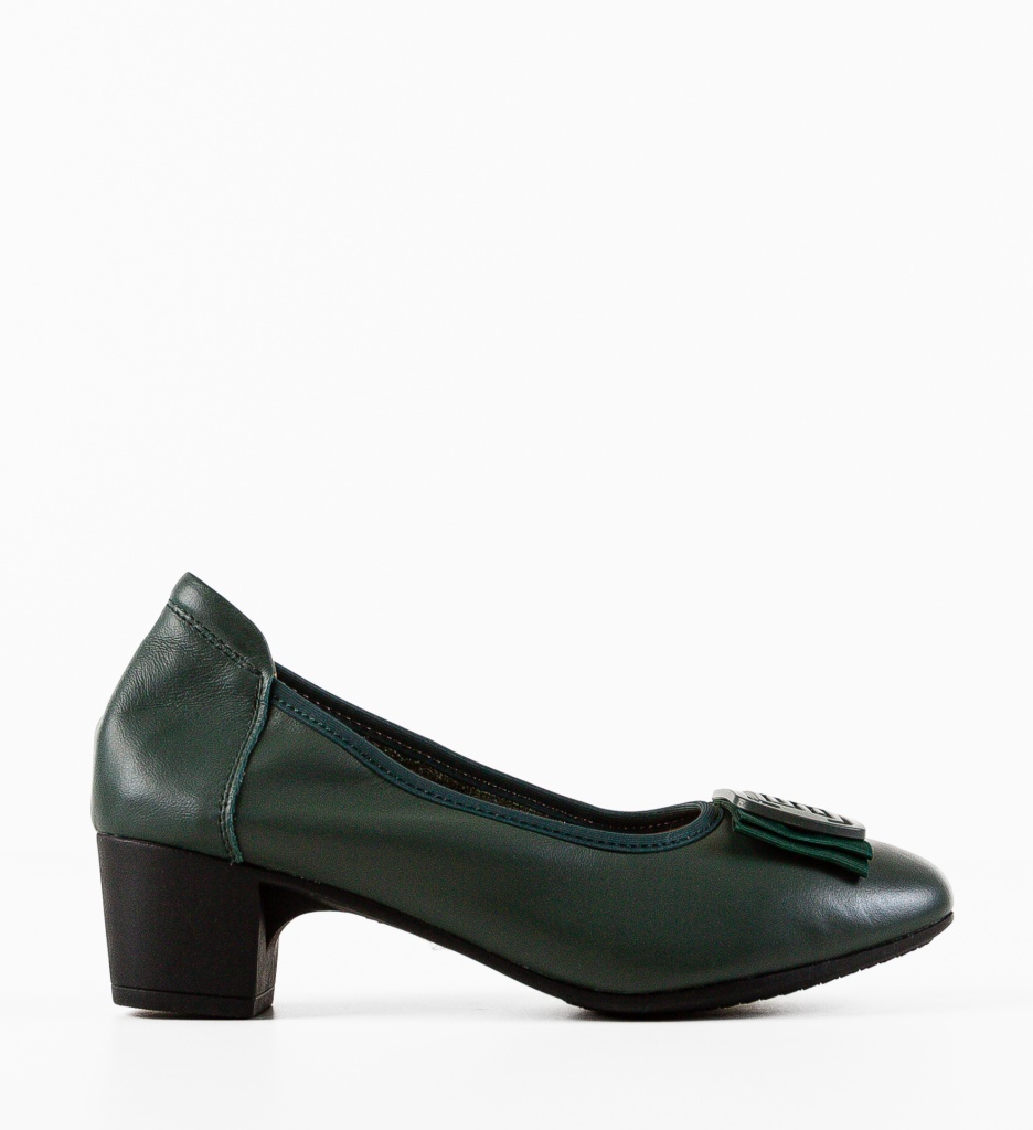 Pantofi Bobbi Verzi - Eleganță și Stil - imagine 4