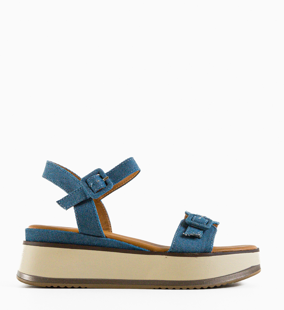 Platforme Dama Albastre Said | Stil si Confort - imagine 5