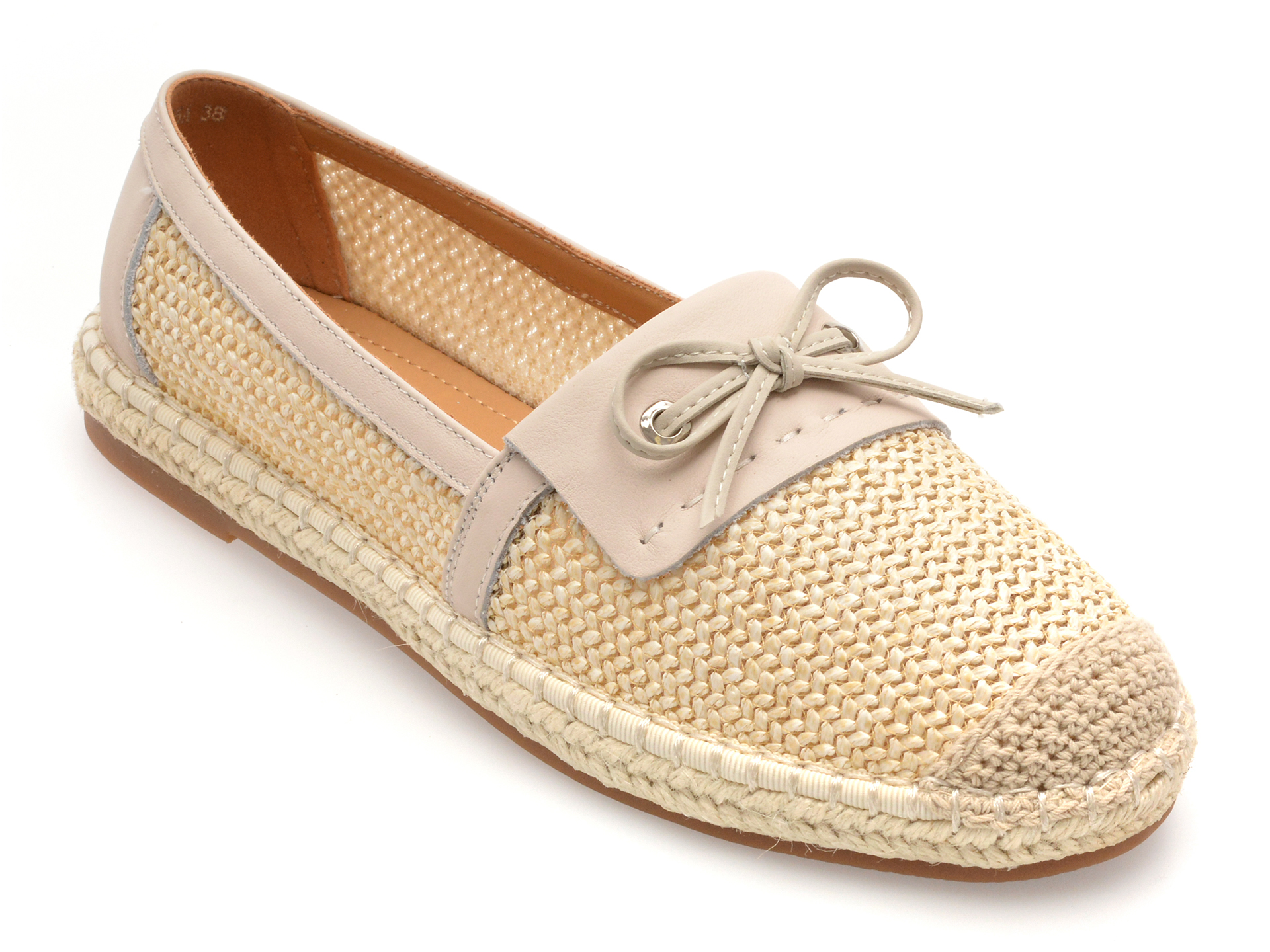 Pantofi EPICA Bej 2515 Casual Slip-on Confort
