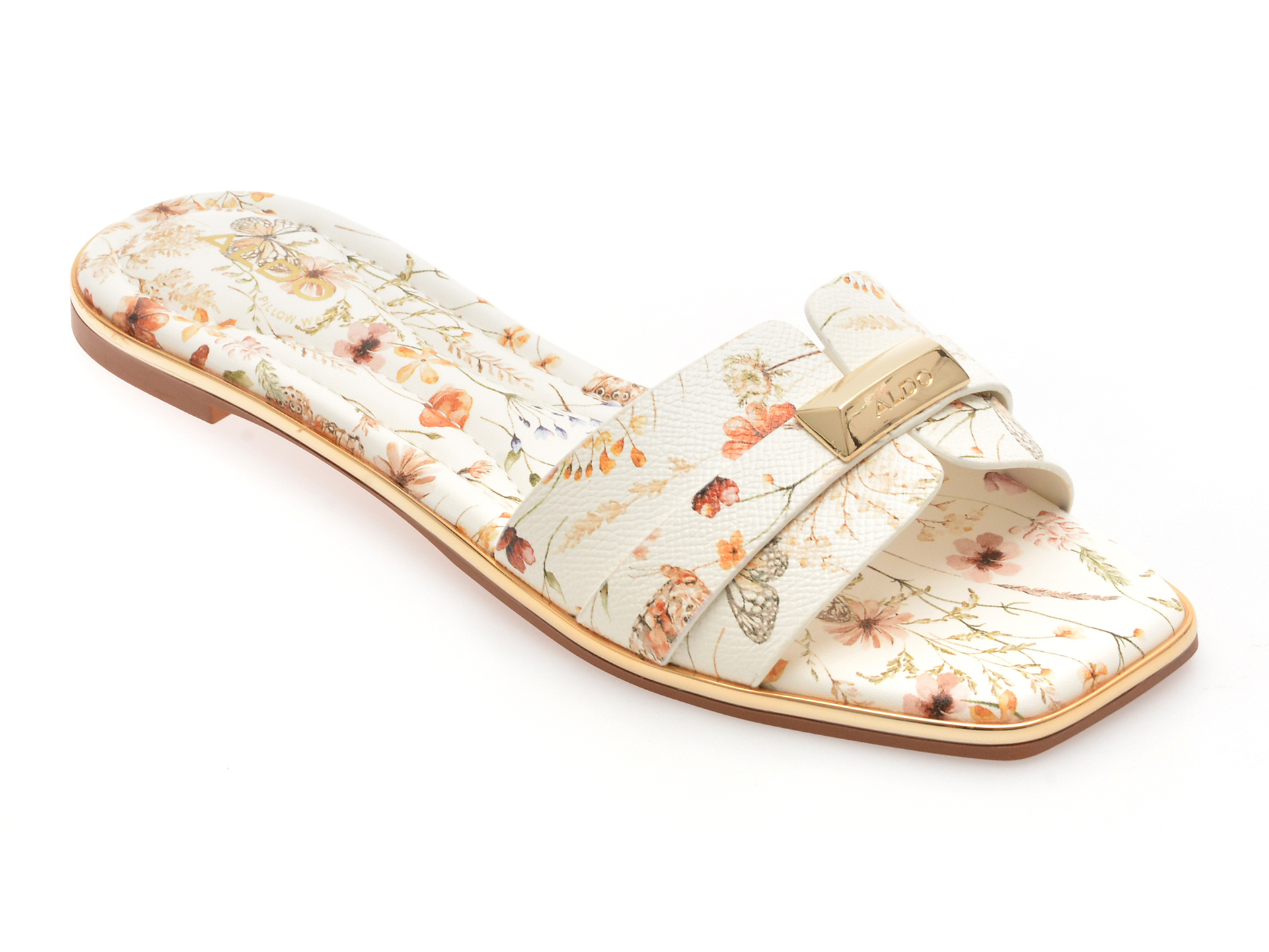 Papuci ALDO DARINE multicolor din piele