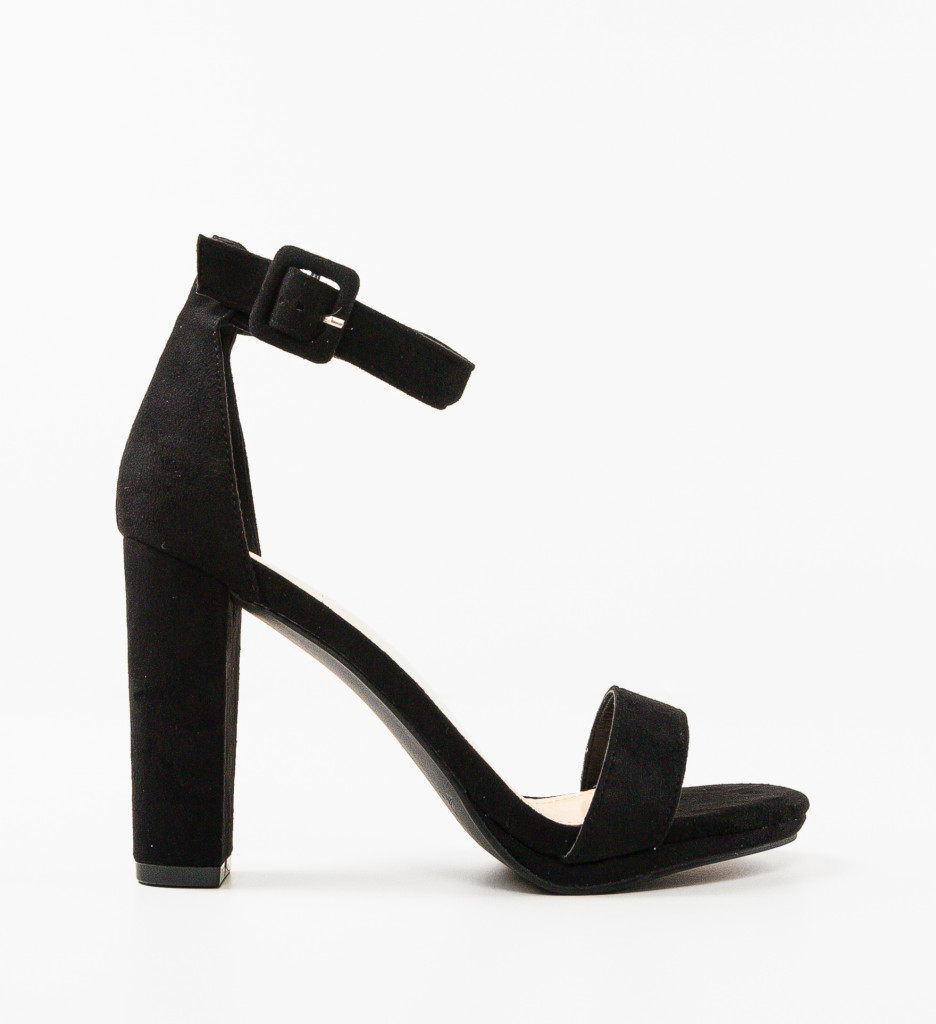 Sandale cu toc Costil Negre - Eleganță maximă - imagine 5