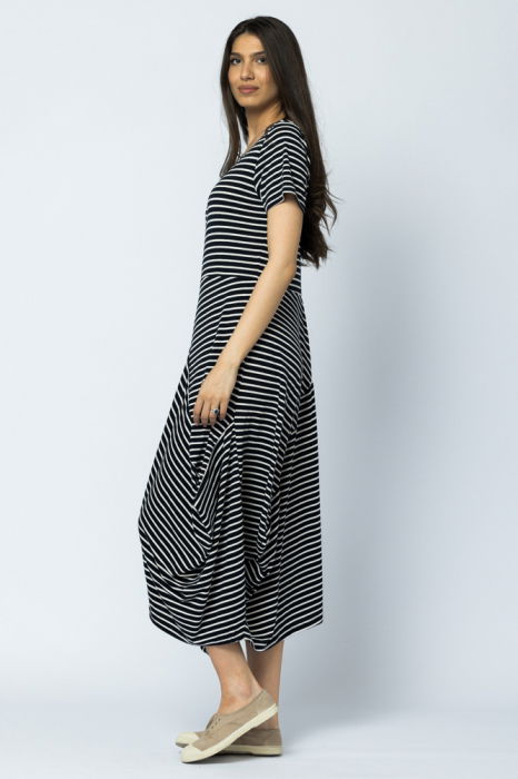 Rochie Asimetrica Tricot Vascoza | Pierino