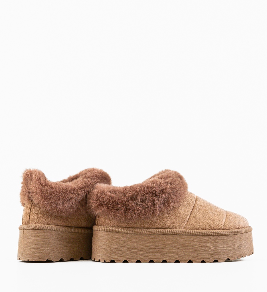 Papuci Ug Padma Khaki - Confort și Stil - imagine 4