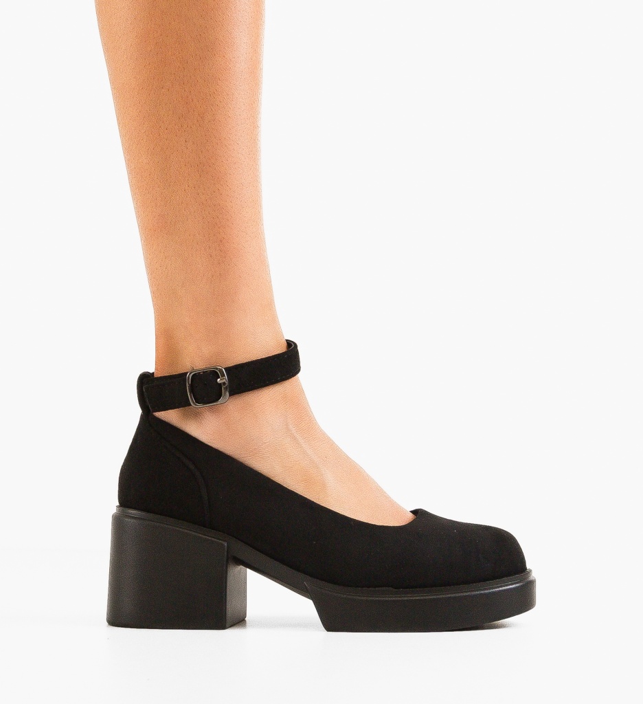Pantofi cu toc Grima Negri - Eleganță maximă - imagine 7