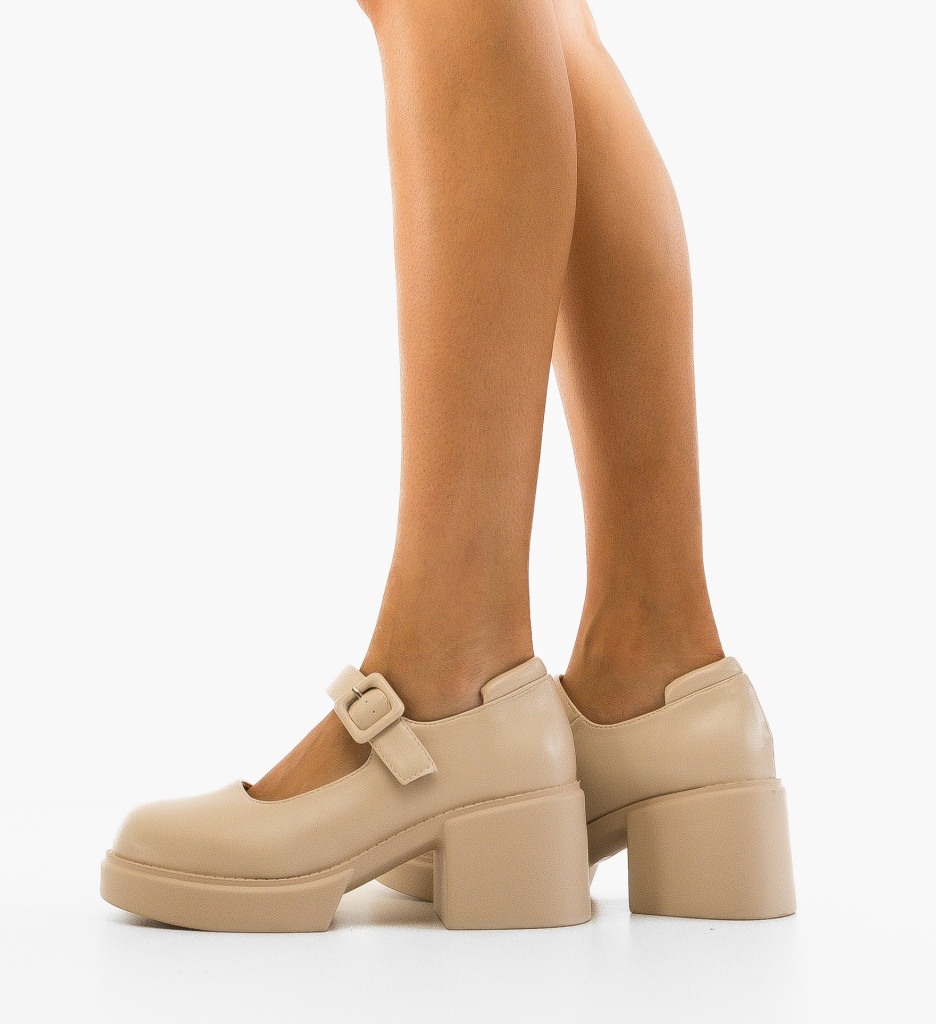 Pantofi Kratos Bej - Eleganță și Stil - imagine 3
