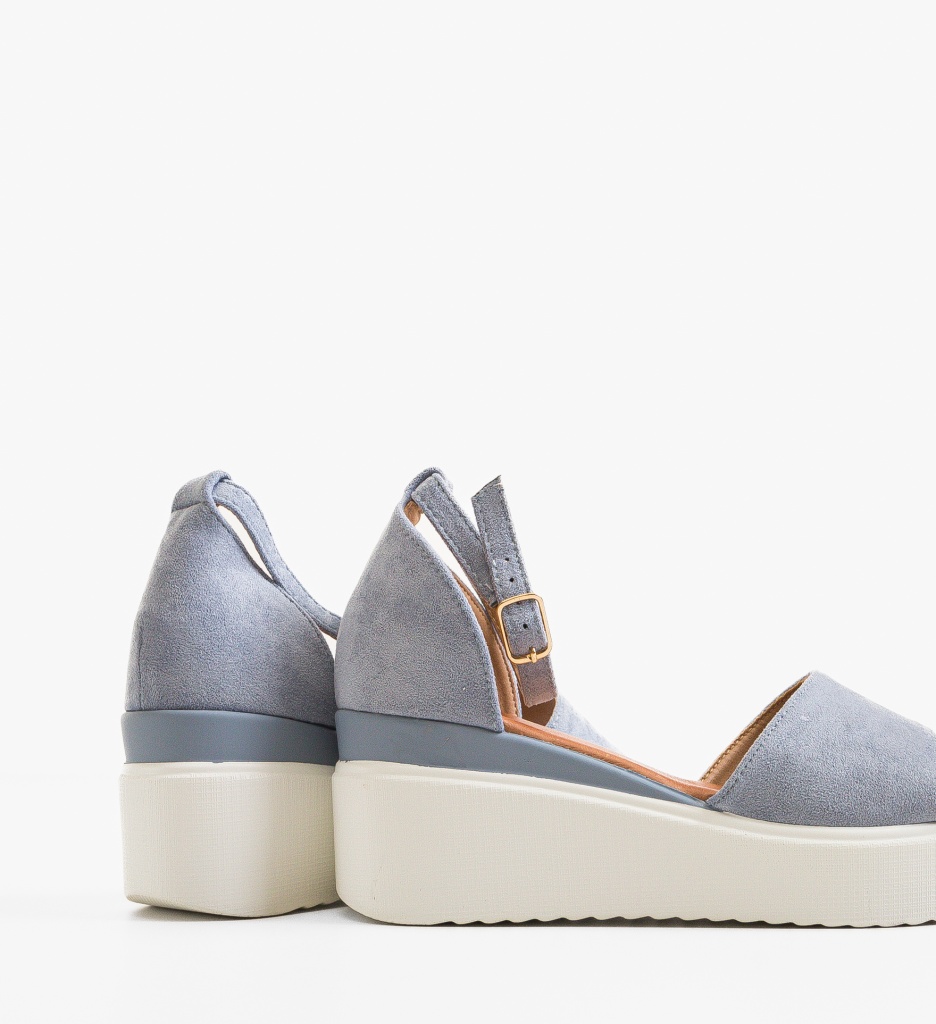Platforme Dama Sibongil Albastre | Stil si Confort - imagine 2