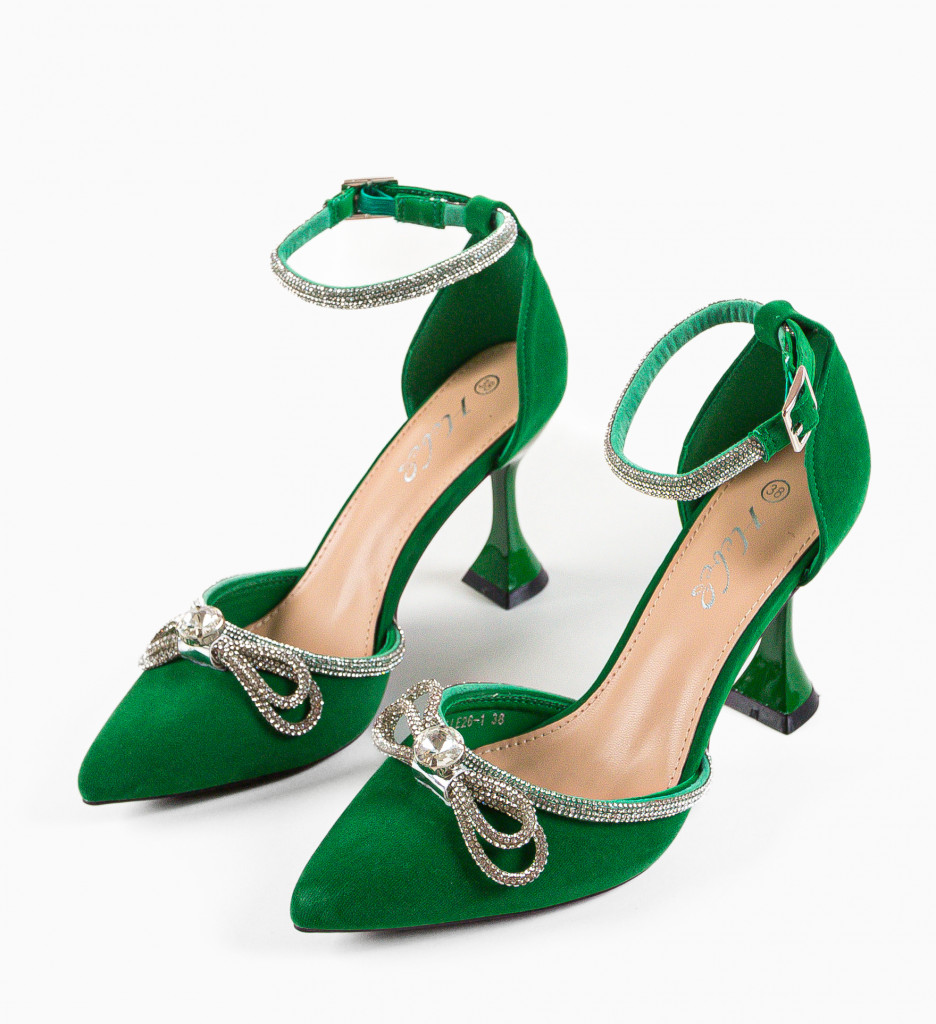 Pantofi Leila Verzi - Eleganță și Stil - imagine 6