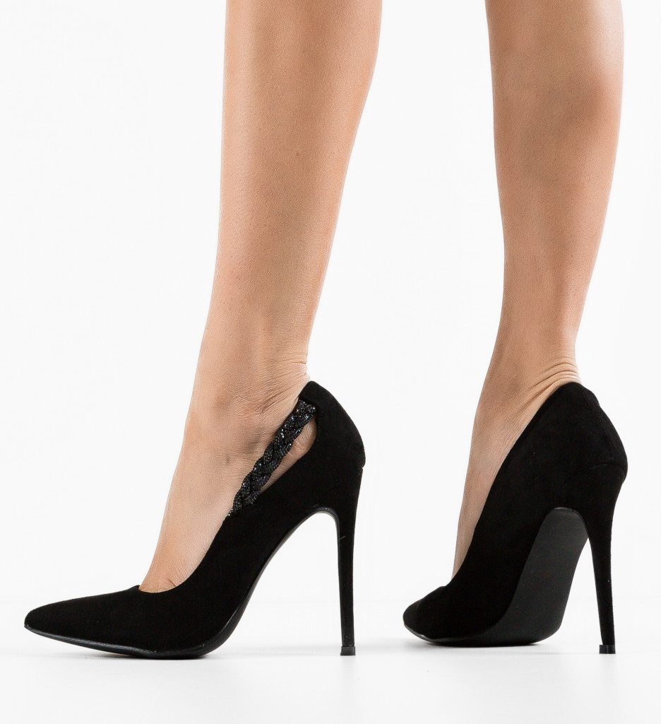 Pantofi Peeta Negri - Eleganță și Stil - imagine 3