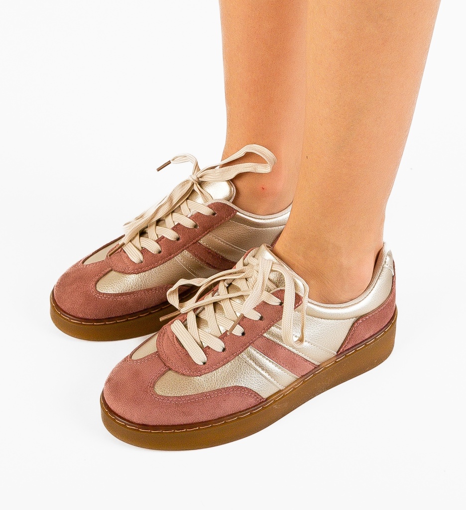 Sneakers Dama Sequ Roz - Stil și Confort