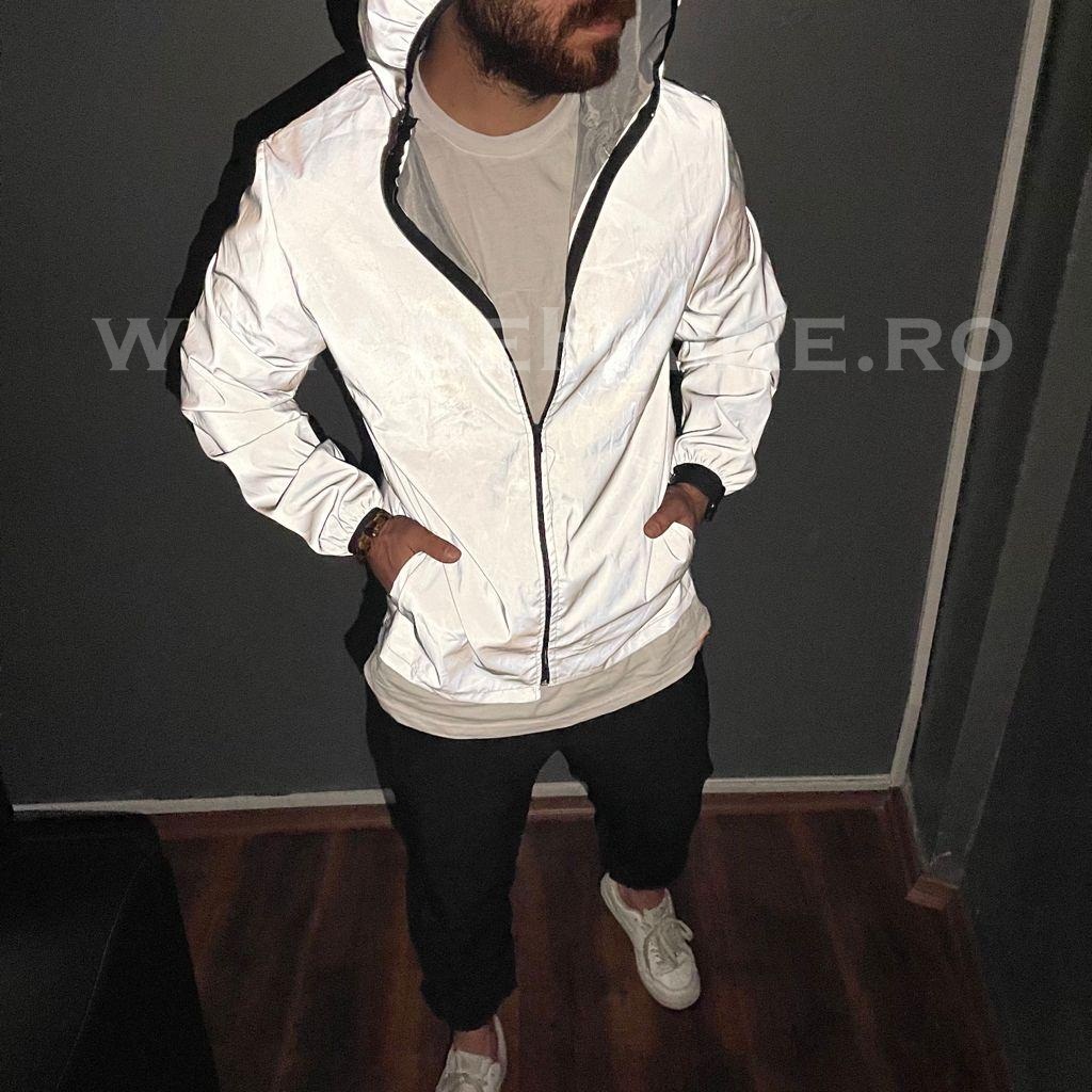 Geaca Barbati Fosforescenta Stil Urban