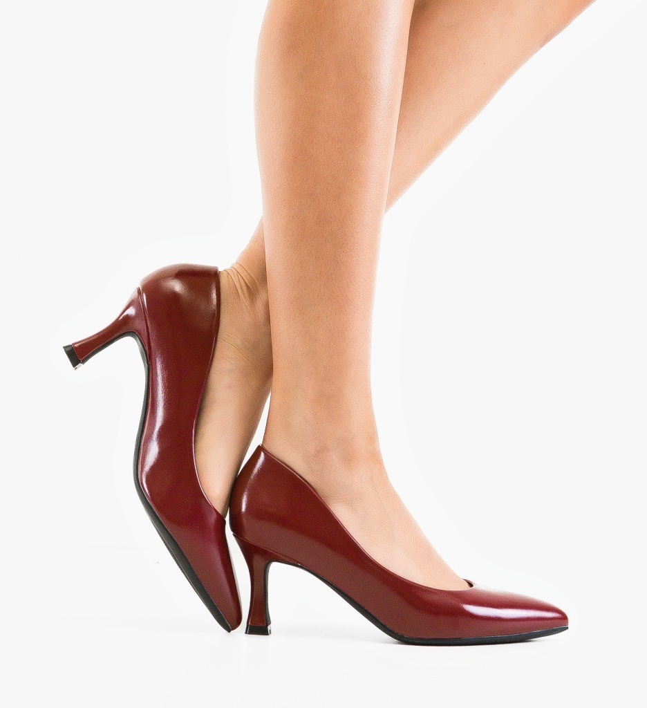 Pantofi Hamilton Grena - Eleganță și Stil Premium - imagine 3