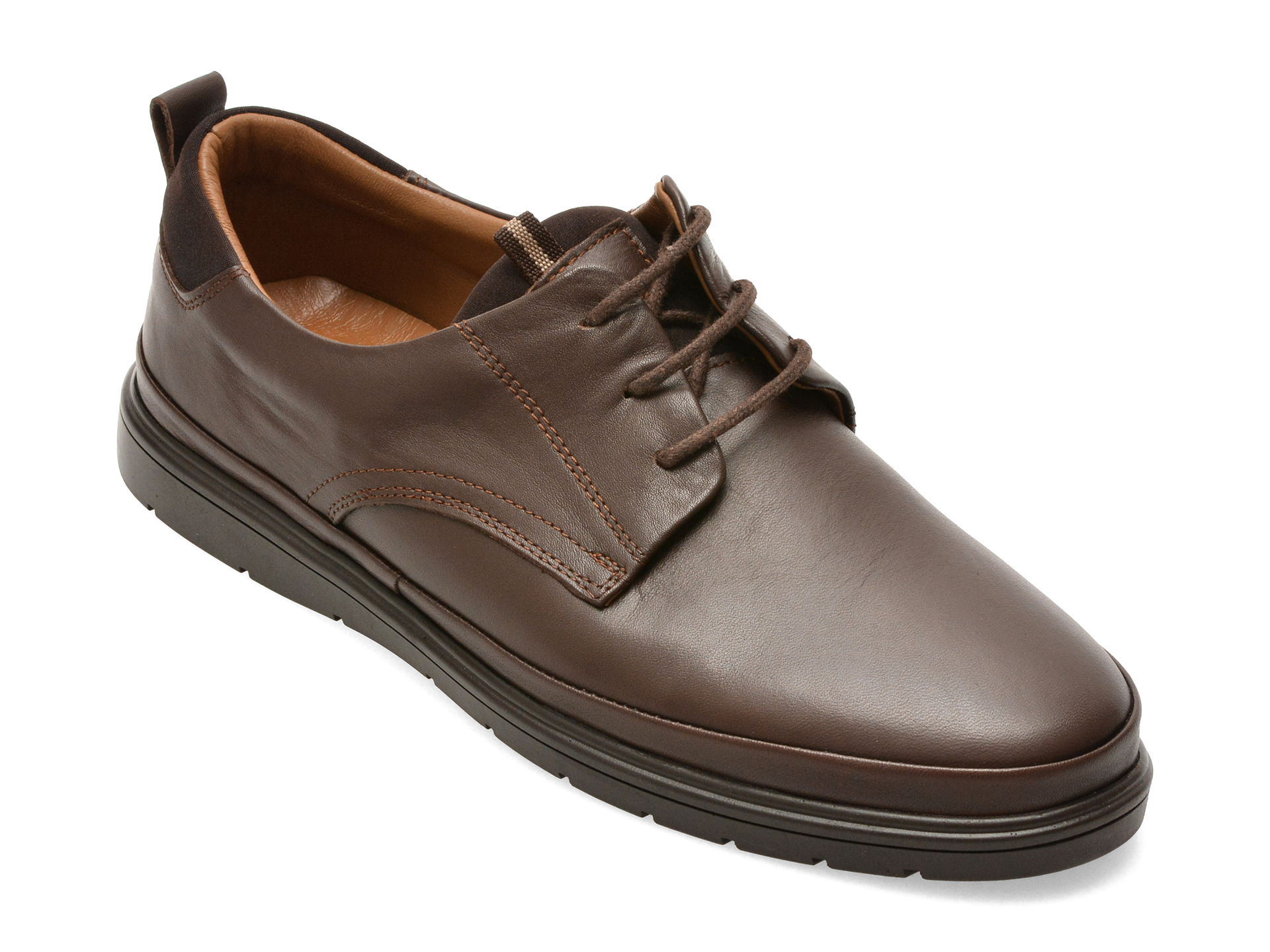 Pantofi BITE THE BULLET Maro Piele Naturală