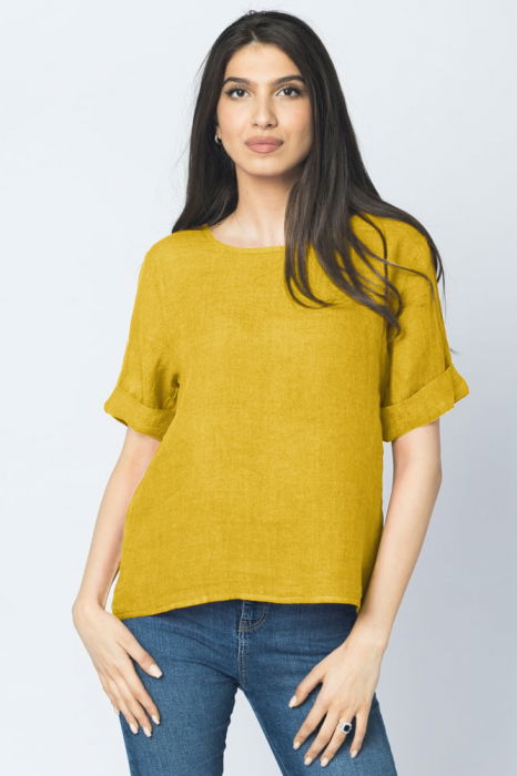 Bluza In Galben Mustar Shopika | Stil Natural