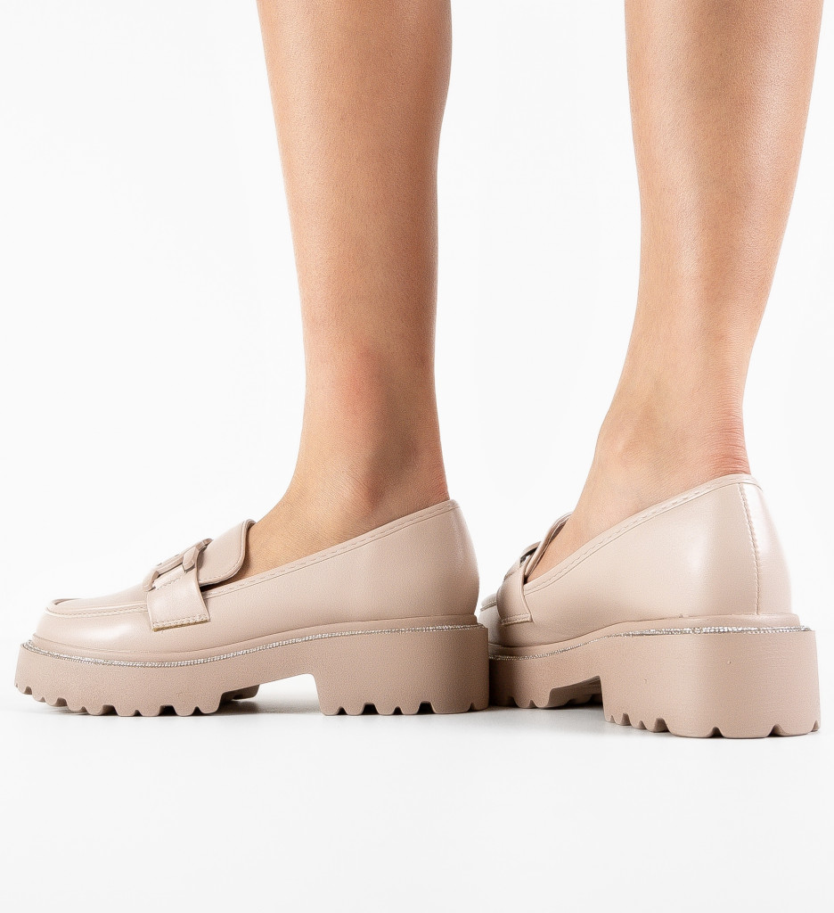 Pantofi Casual Layton Bej - Confort și Stil Zilnic - imagine 3