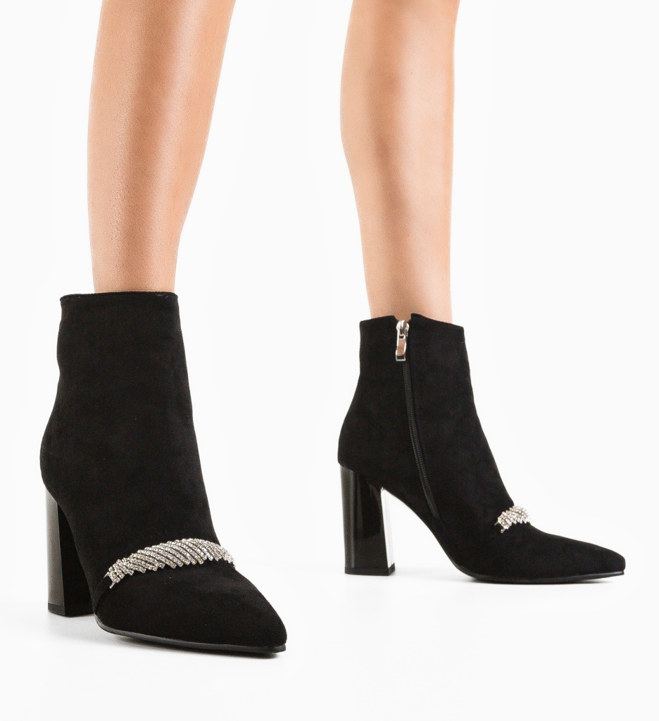 Botine Schoorel Negre - Eleganță și confort - imagine 2