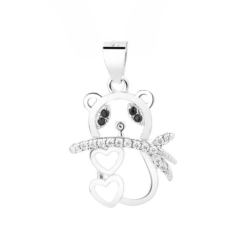 Pandantiv Argint Panda Delis - Design Eleganț