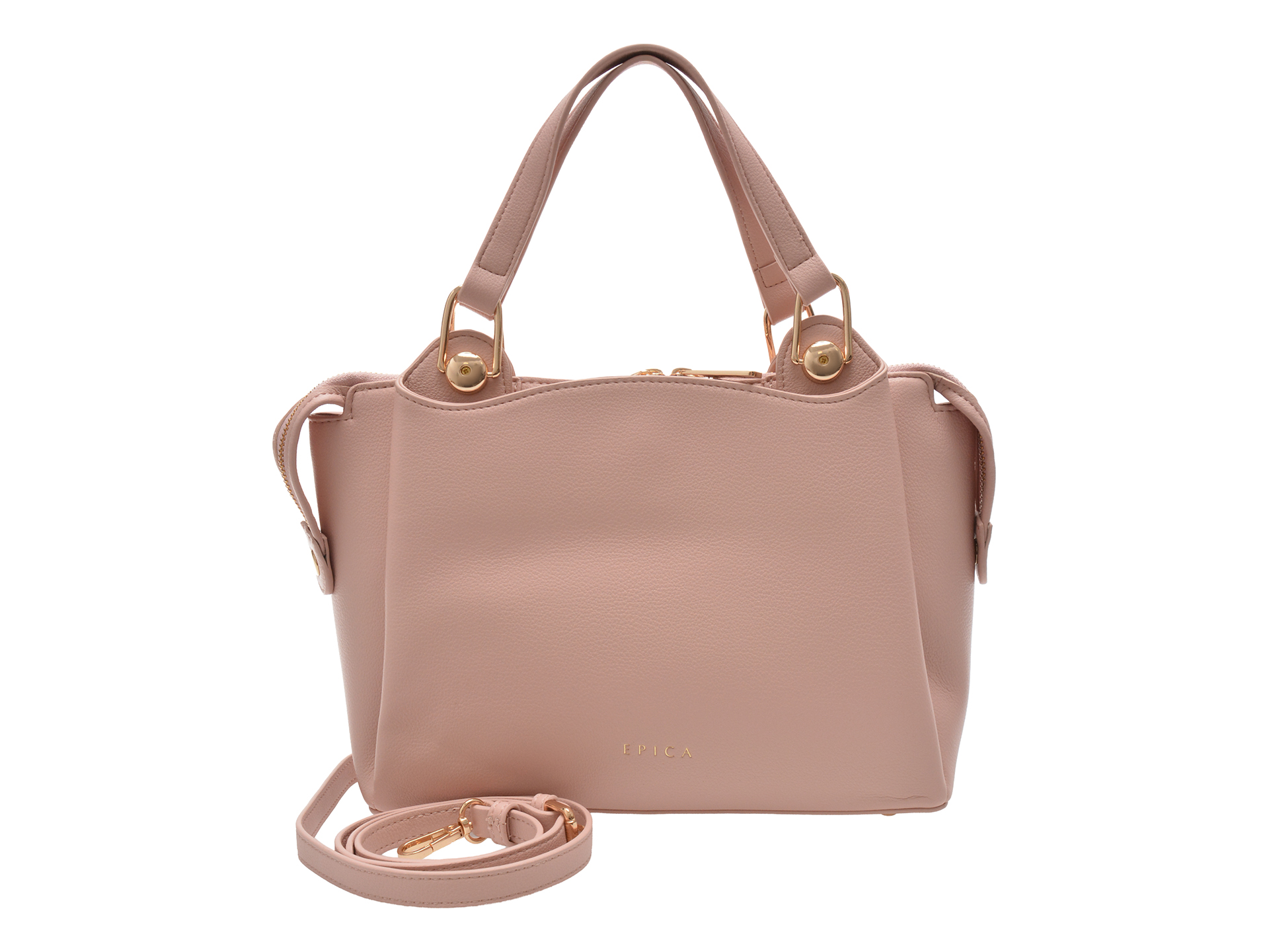 Geanta Epica Roz Piele Ecologica | Eleganta Feminina