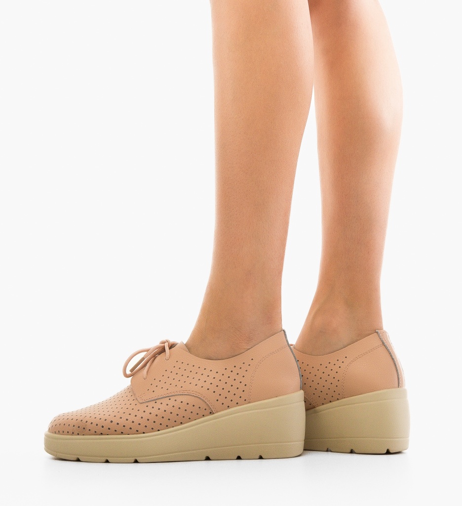 Platforme Dama Mersonk Roz - Confort & Stil - imagine 2