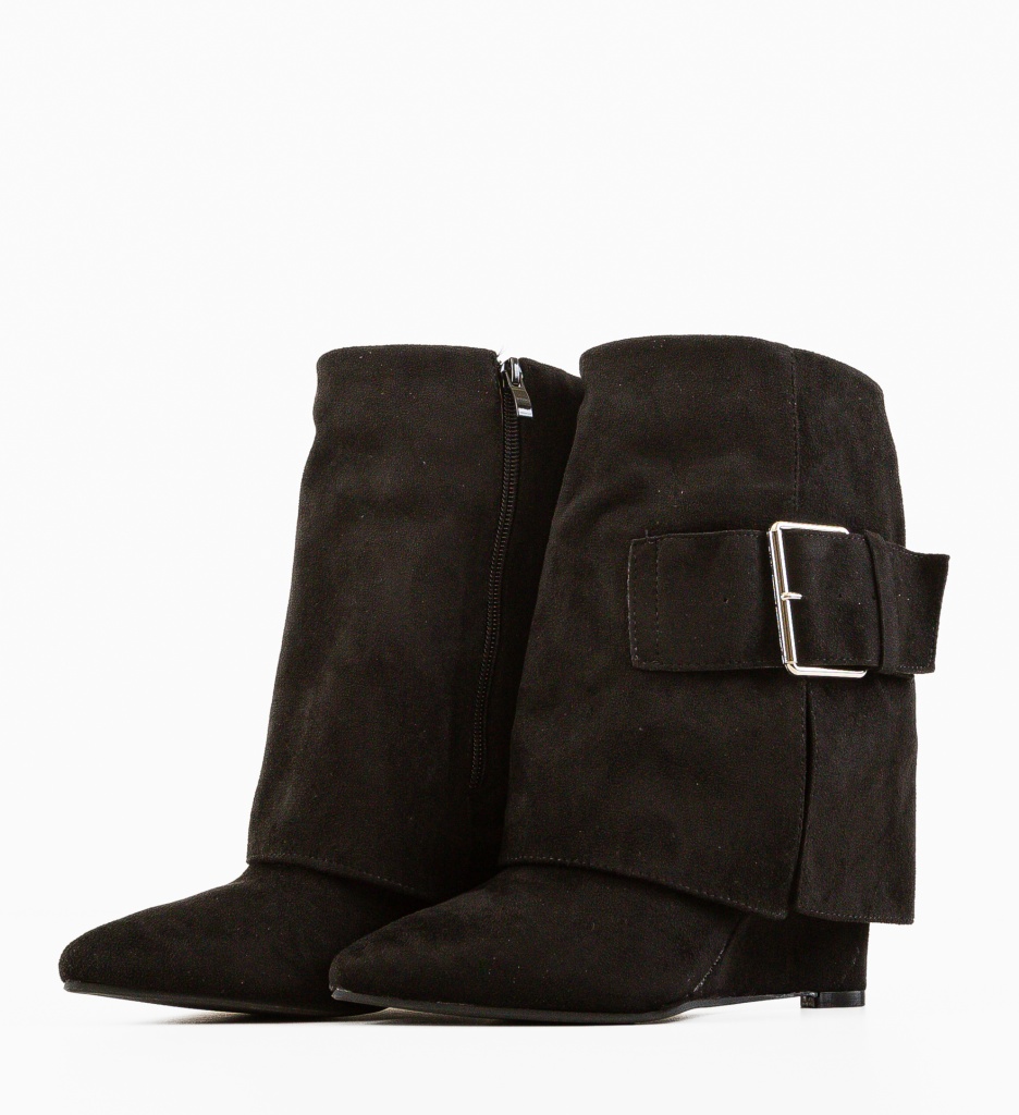 Botine Dama Cormac Negre - Eleganță și Stil - imagine 5