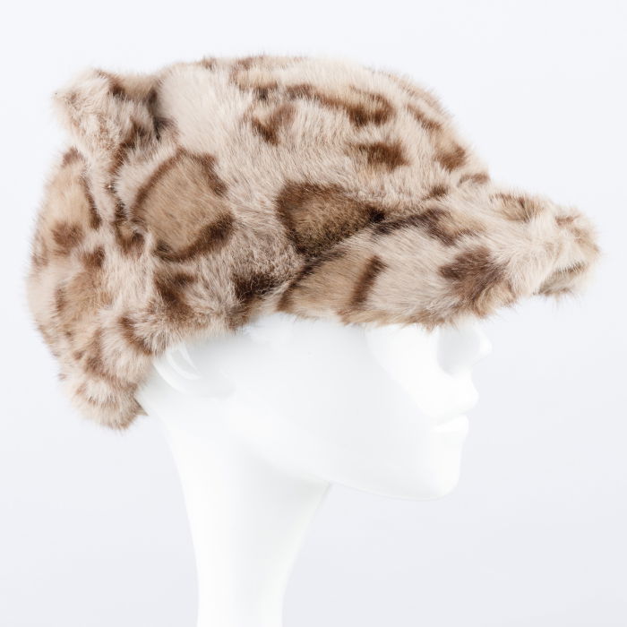 Sapca Animal Print Bej | Shopika