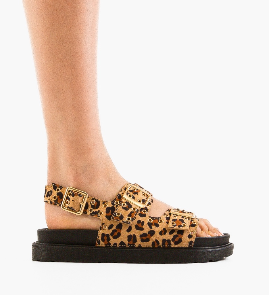 Sandale Dama Rhea Animal Print | Stil Modern Elegant - imagine 8