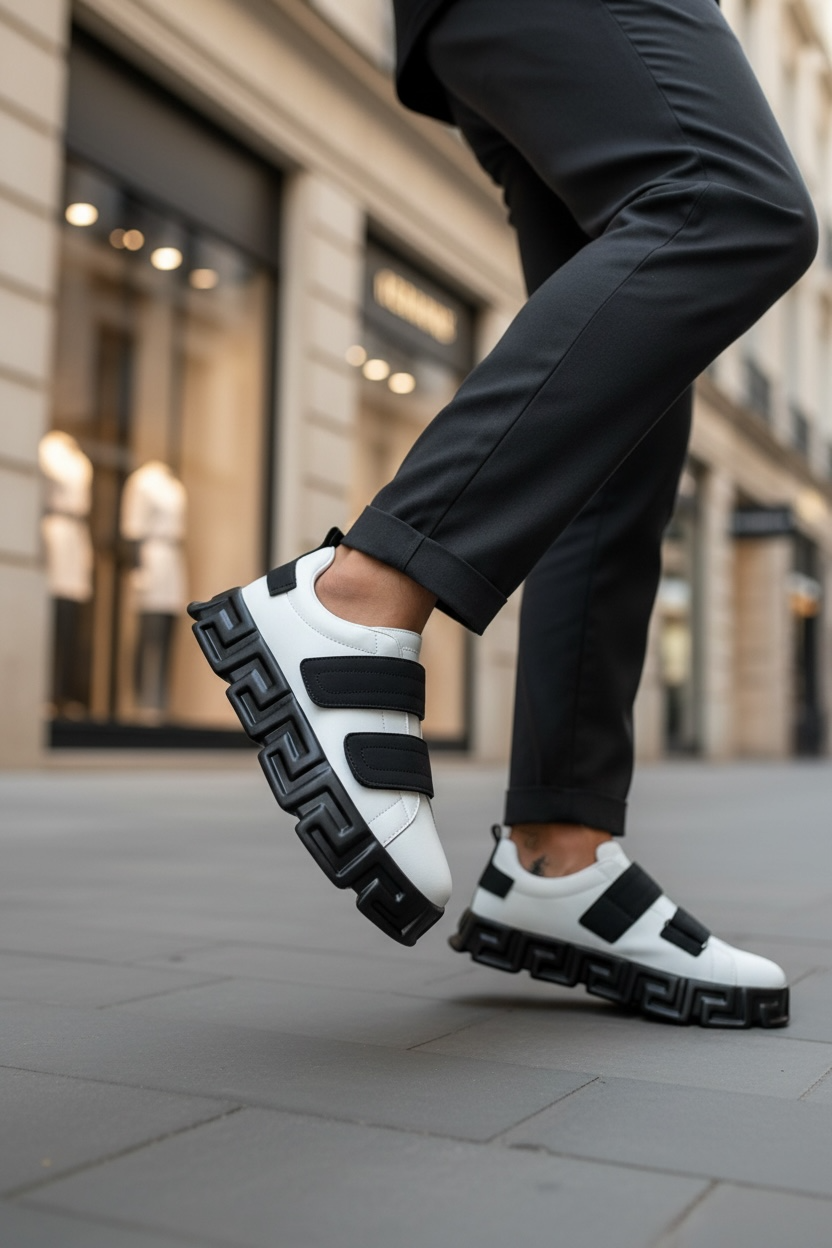 Adidași Barbati VSC Greca cu Arieci Albi
