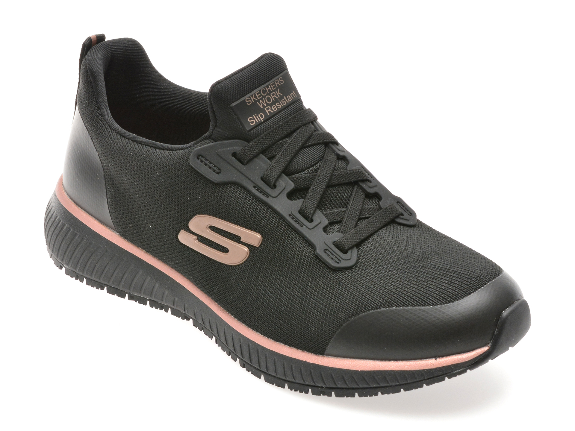 Pantofi Sport Skechers SQUAD SR - Confort Negru - imagine 2