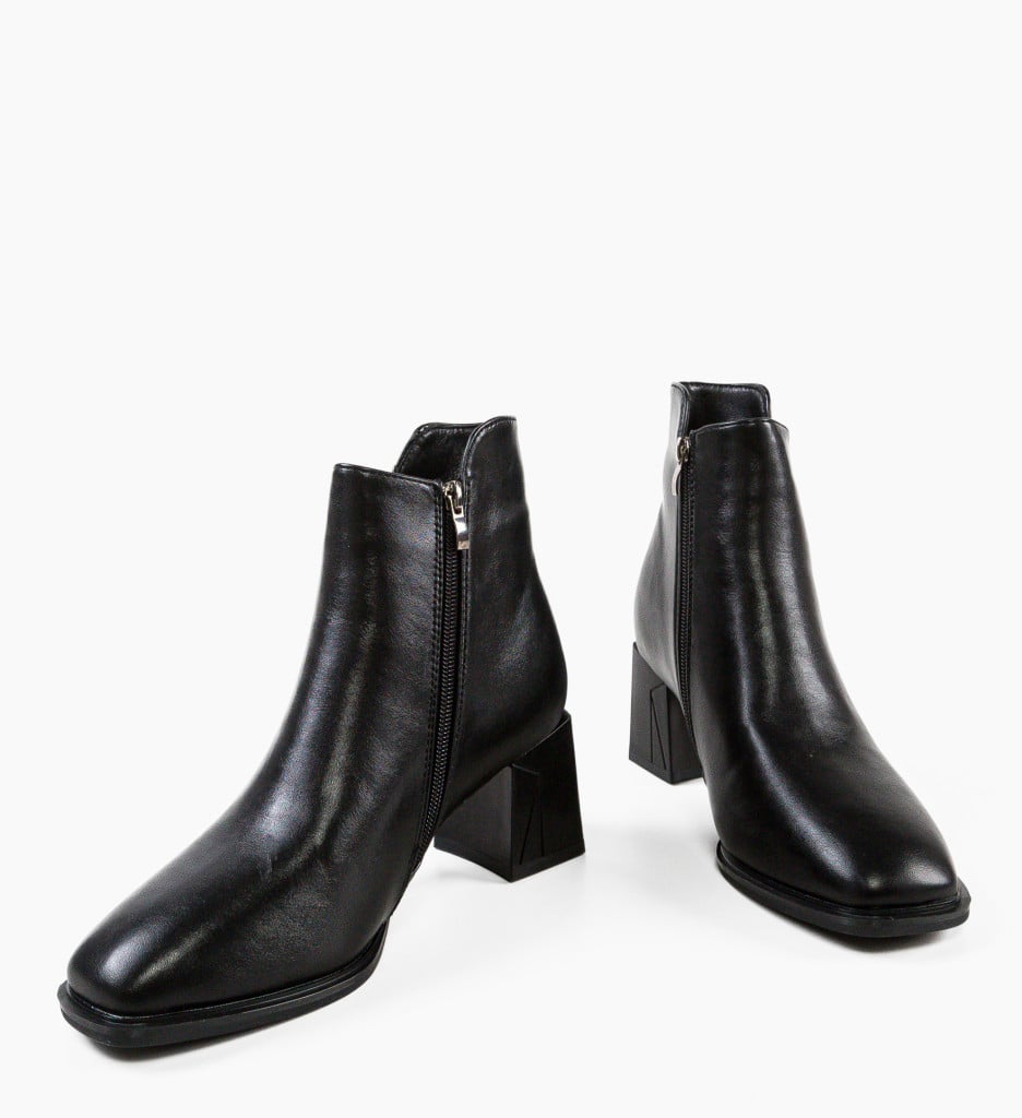 Botine Valbon Negre Depurtat | Confort și Eleganță - imagine 5